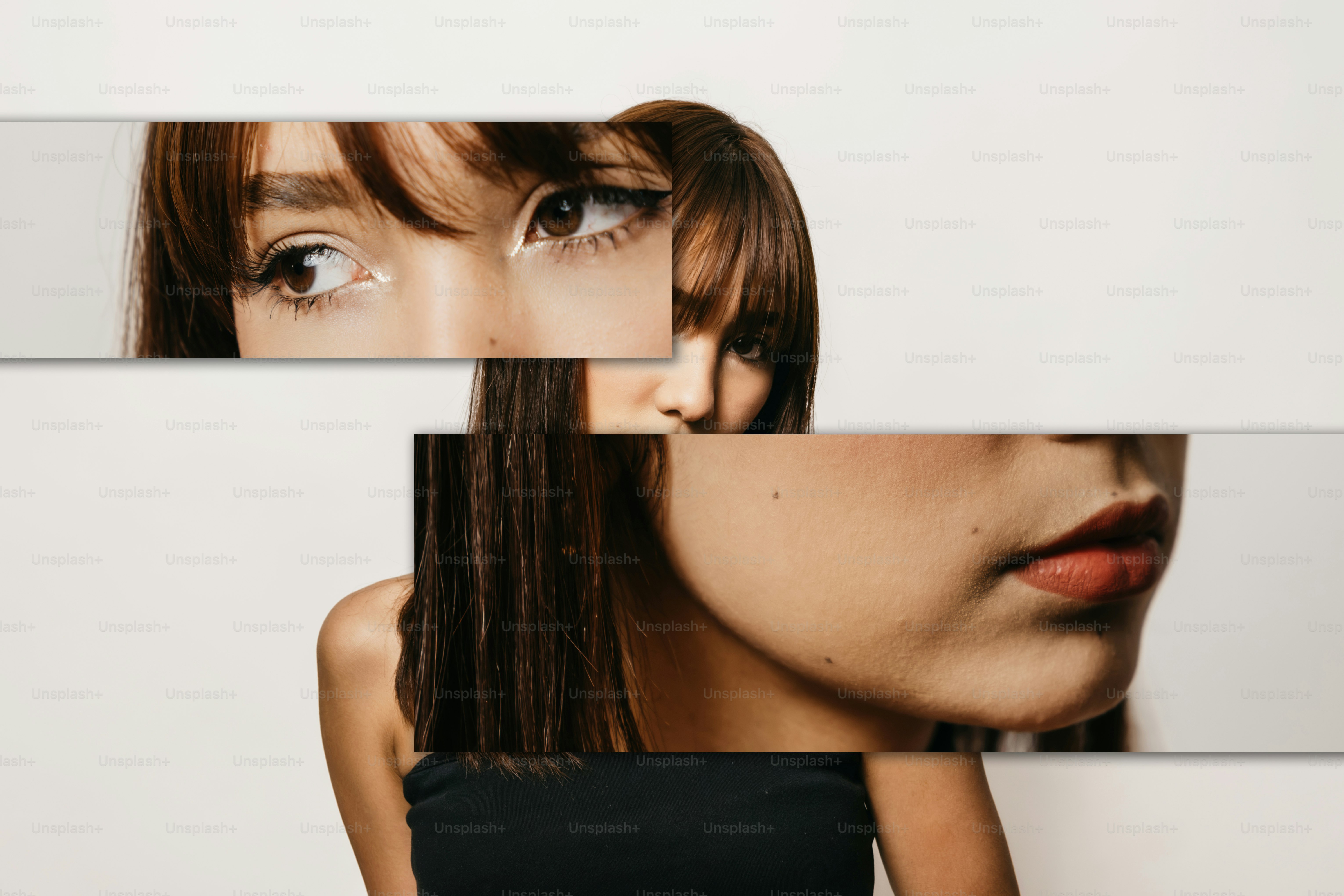 Person with brown eyes and hair - Photo on Unsplash+