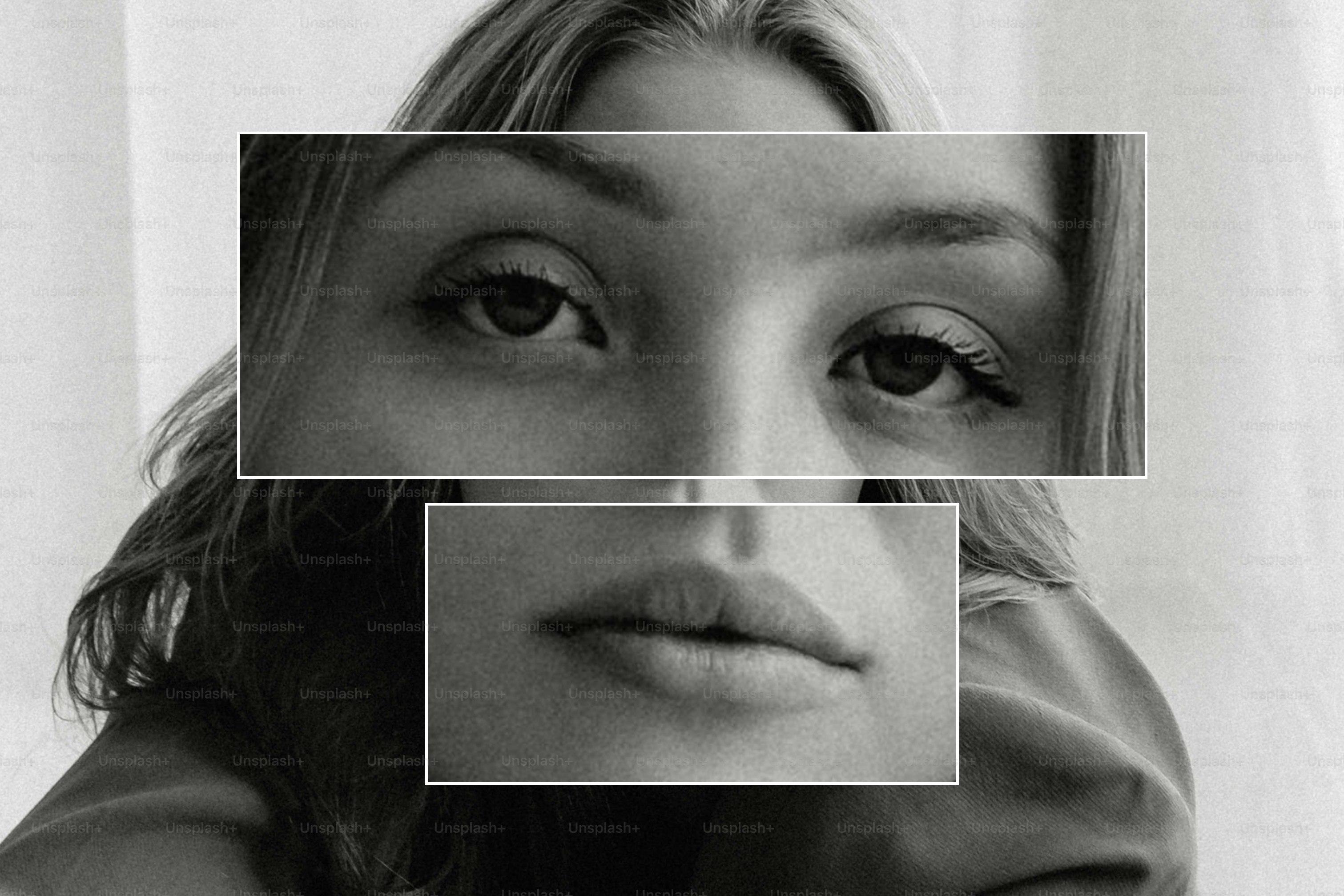Black and white face collage - Photo on Unsplash+