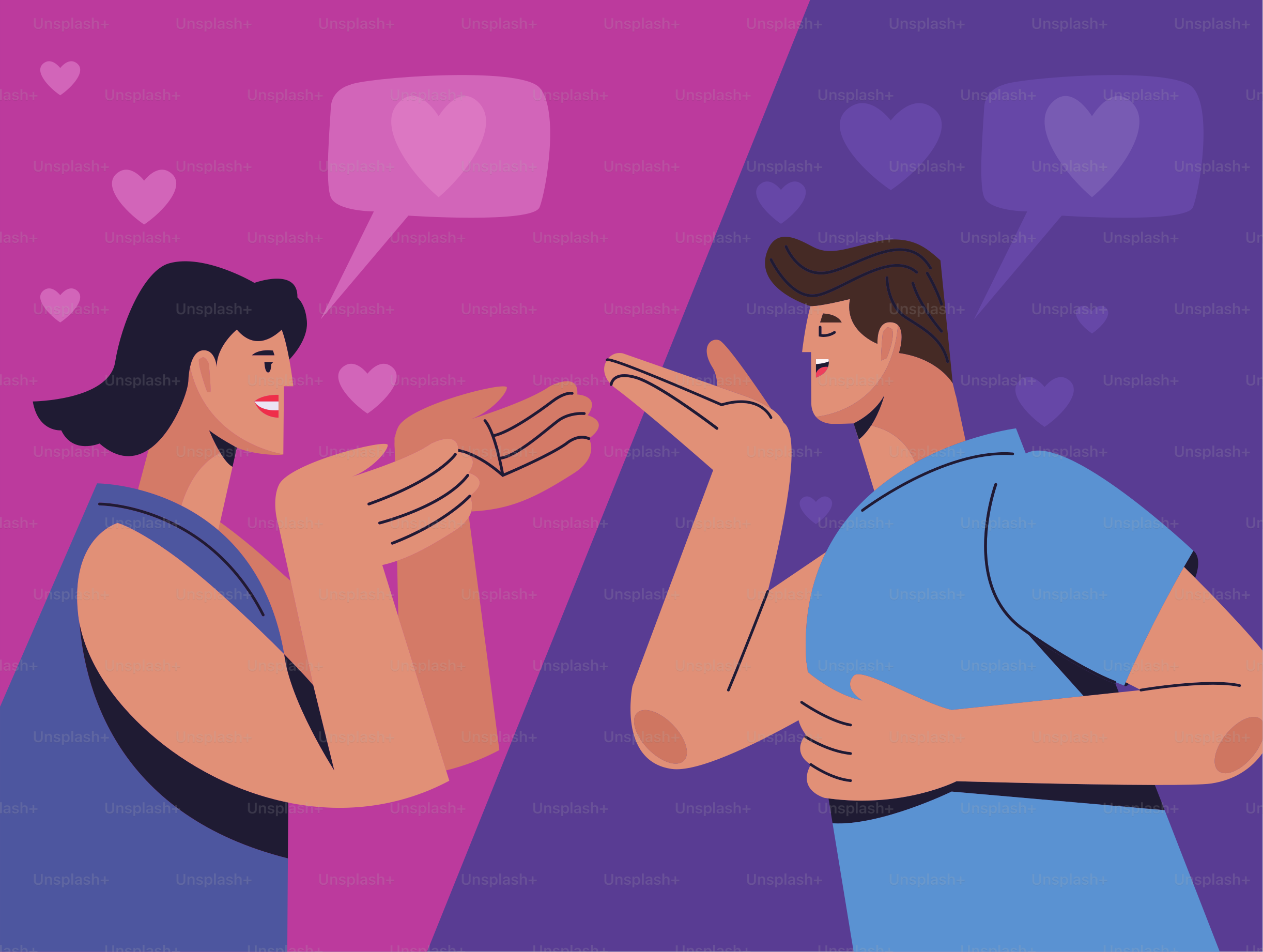 persons couple indexing characters group