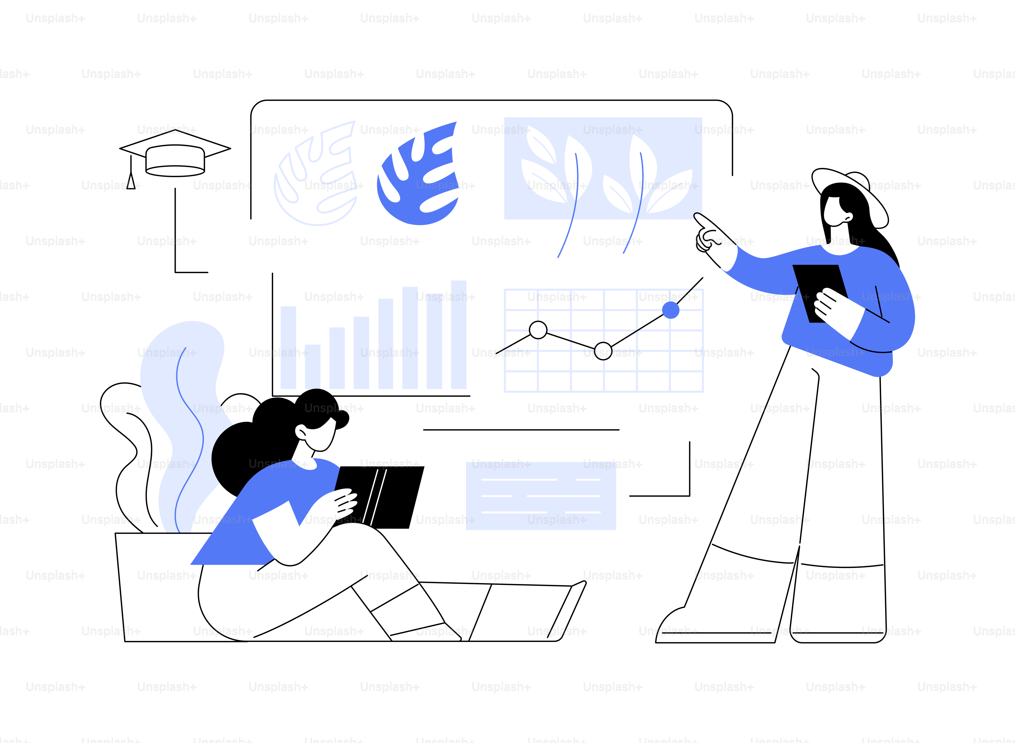 Garden workshop abstract concept vector illustration. Gardening training programs, organic expert, landscape design, shed garage, florist workplace, creative lab, interior decor abstract metaphor.