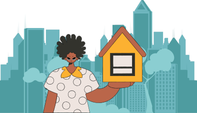 Concepto Vender y poseer una casa. Un agente inmobiliario atractivo tiene  una casa. vector – Imagen de Edificio en Unsplash, image size:3000x1720