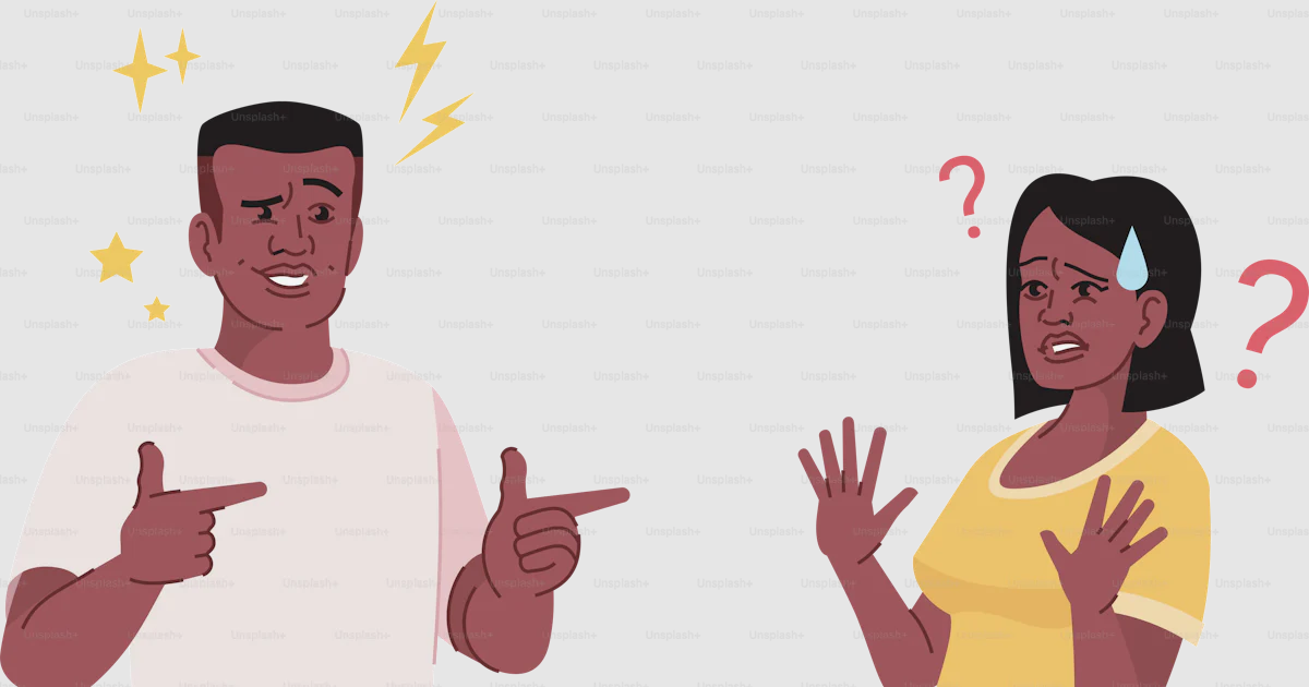 Ilustración vectorial plana de atención no deseada. Coqueteo molesto ...