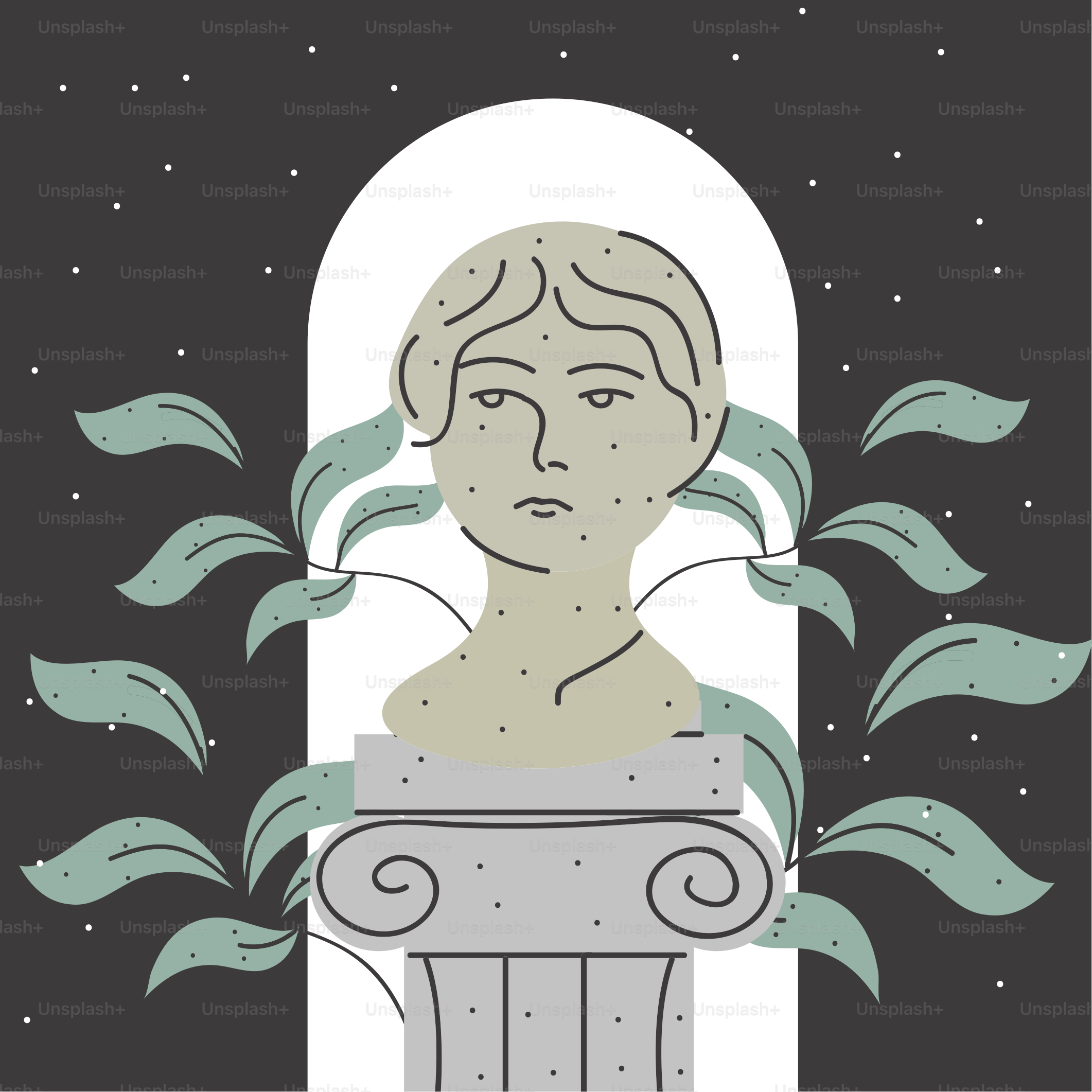 sculpture female ancient greek layout