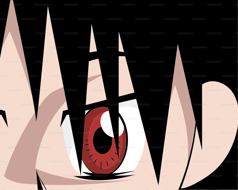 anime eye close up comic