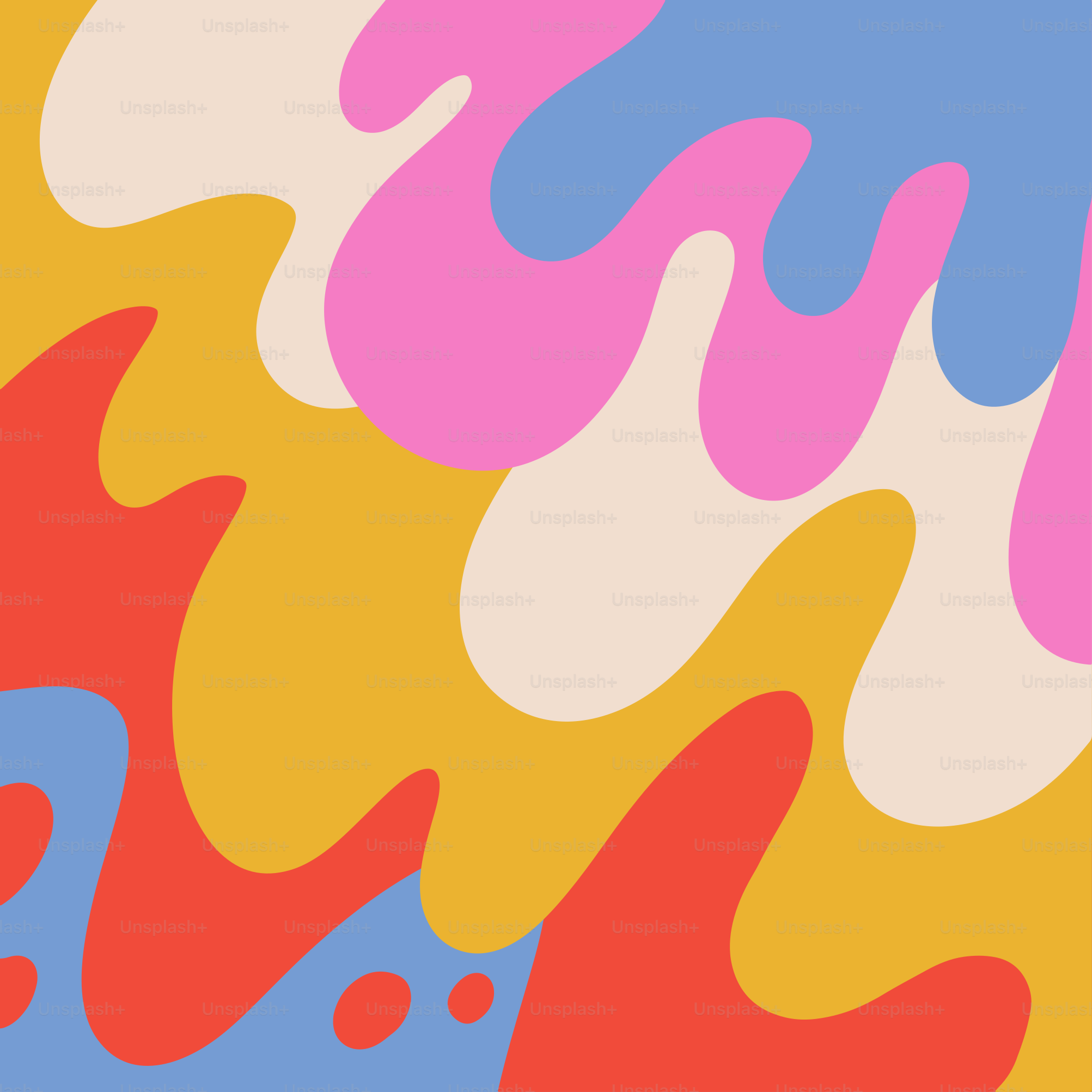 Groovy Waves Psichedelico Sfondo Vettoriale Curva negli anni '70 nello  stile retrò hippie per il web design e i social media. Colori vivaci. Forme  disegnate a mano vettoriale – Immagine di Sfondo, image size:3000x3000