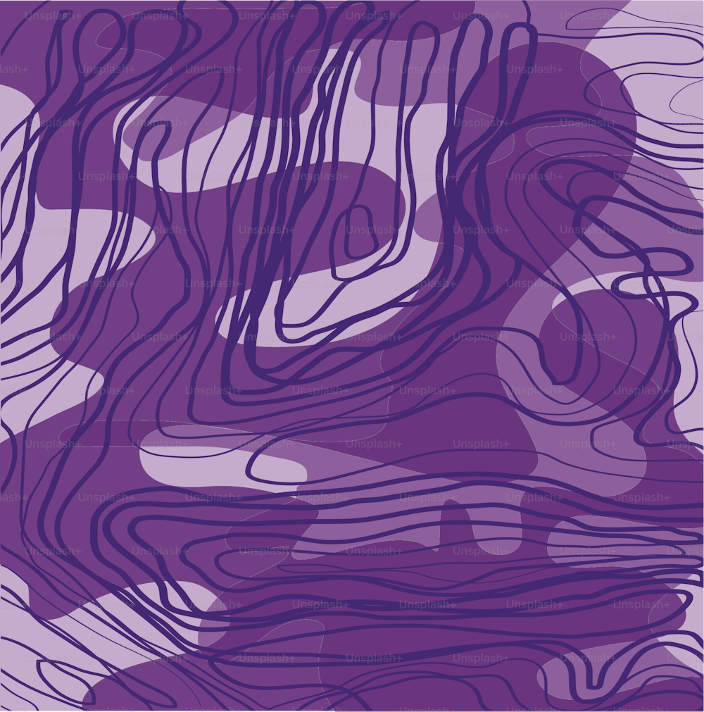 kunstdesign abstrakte violette flecken und linien hintergrund vektorillustration