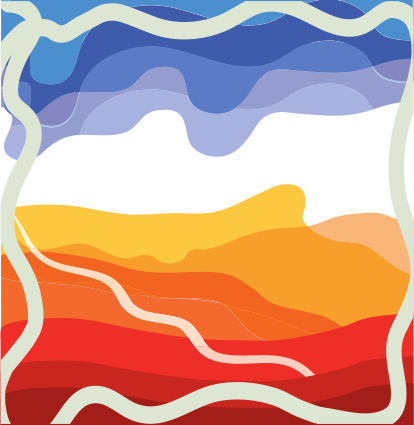 art design abstract spots differing in color or texture background vector illustration