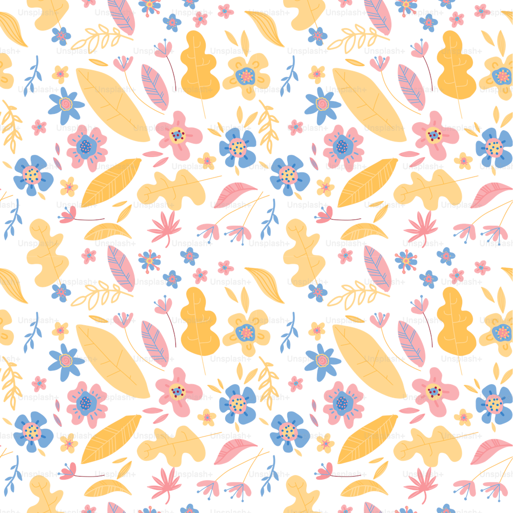 Beautiful floral seamless pattern of bird and flowers. Bright illustration, can be used for creating card, invitation card for wedding,wallpaper and textile.