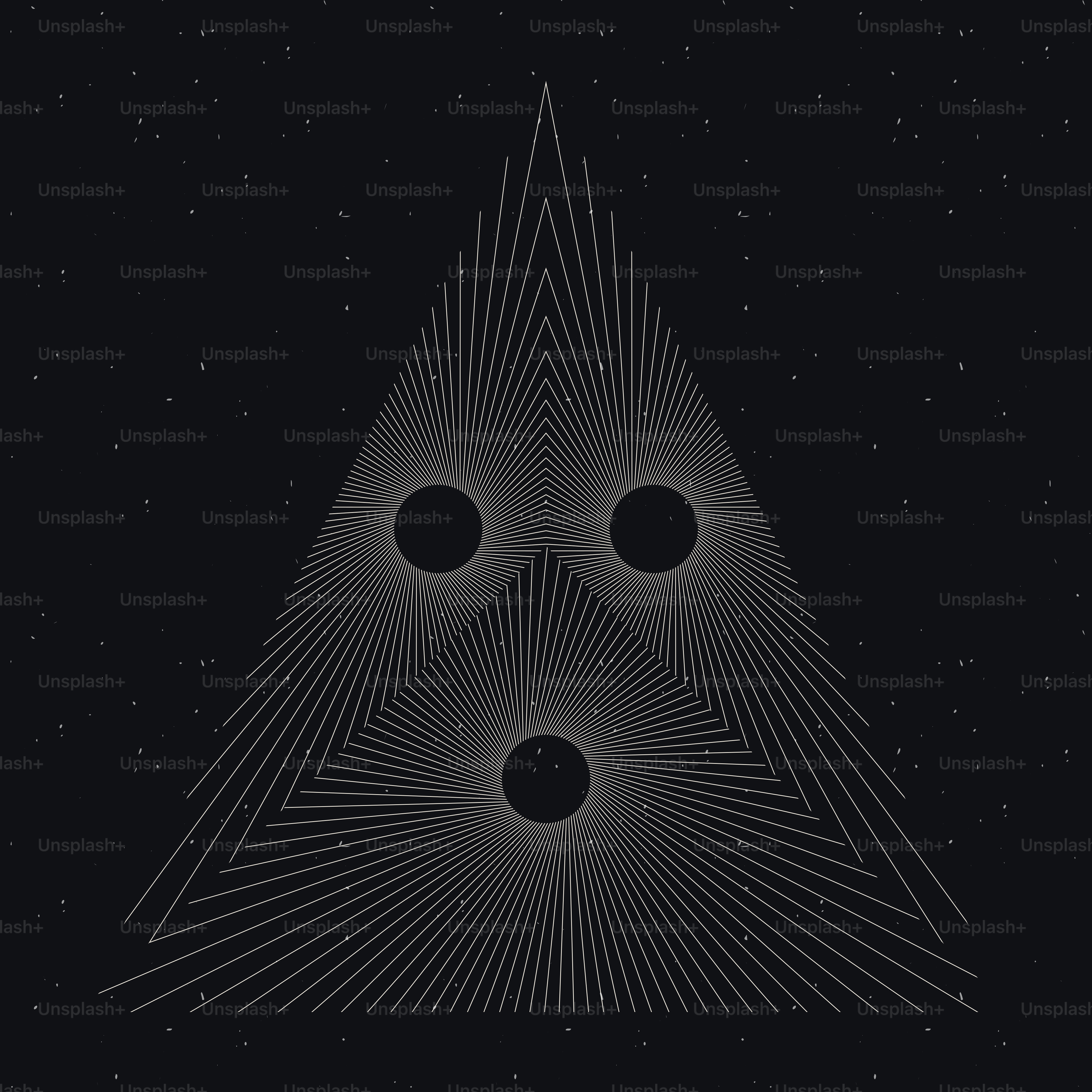 Minimalistic square poster for social media, cover design, web, home decor. Vintage illustration with stripes, shapes, circles, lines.