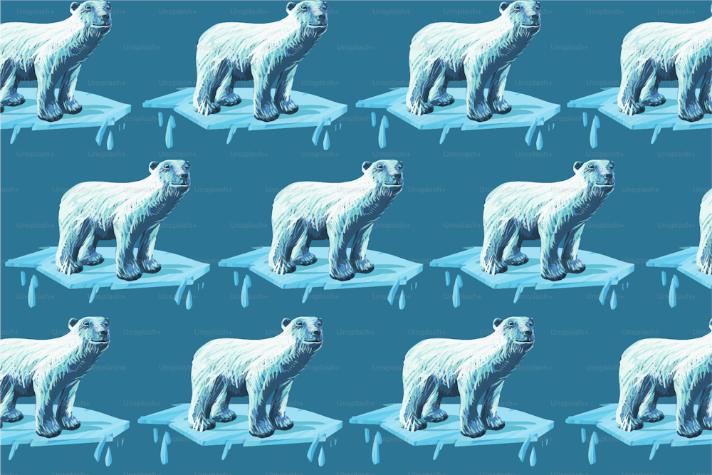 북극곰의 개념, 지구 온난화