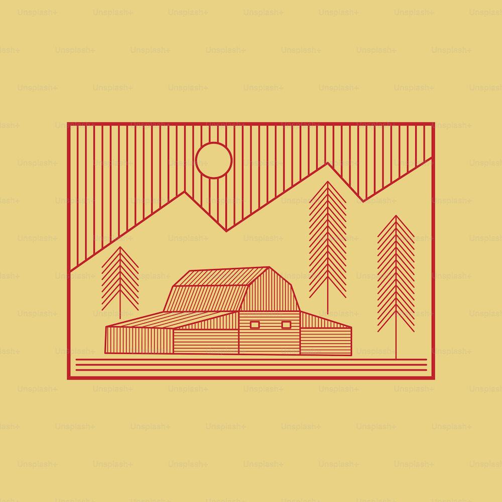 Diseño simple de Moulton Barn en Mormon Row, Grand Tetons, Wyoming