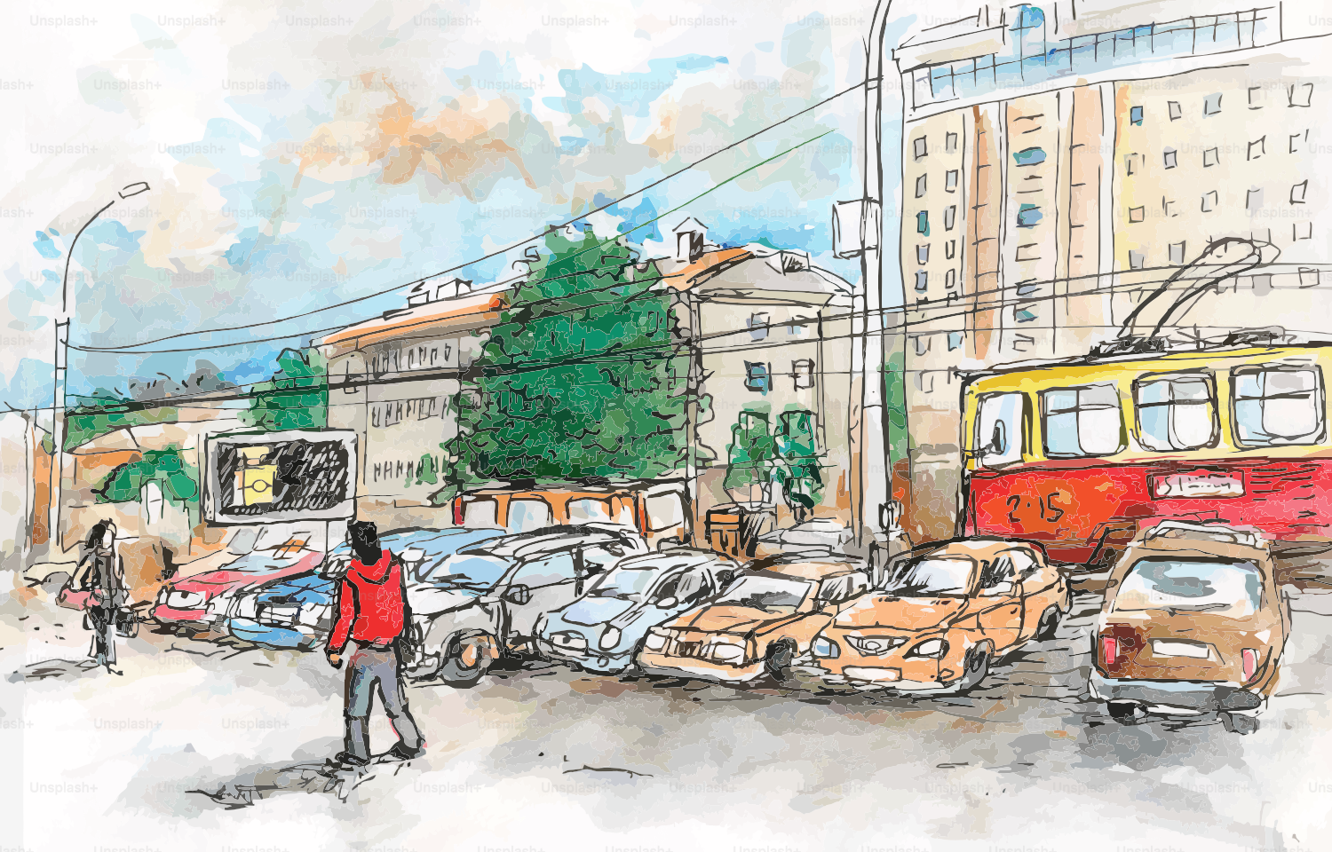 Format de fichier Urban Landscape Vector eps 8