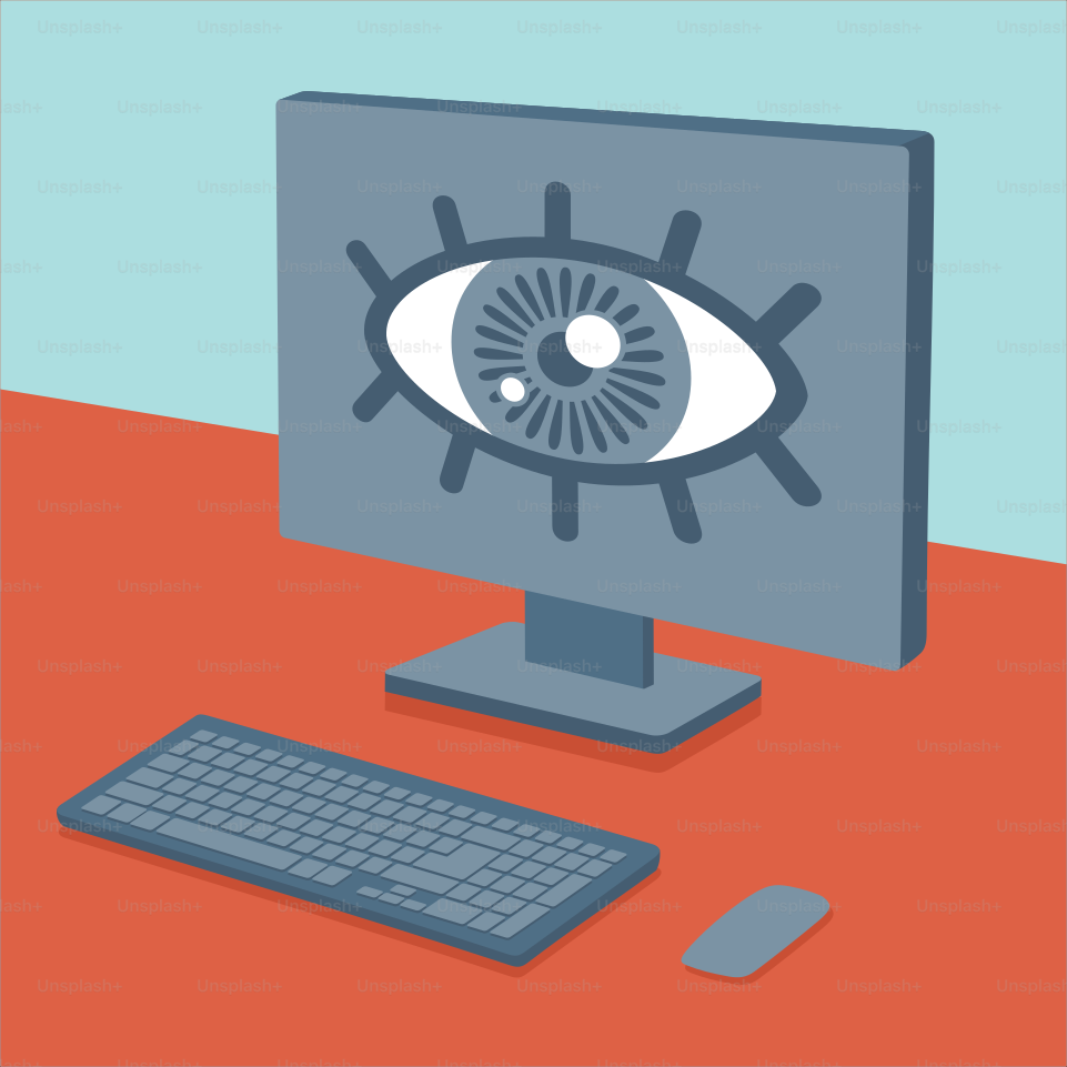 Vigilância de usuários com um computador pessoal