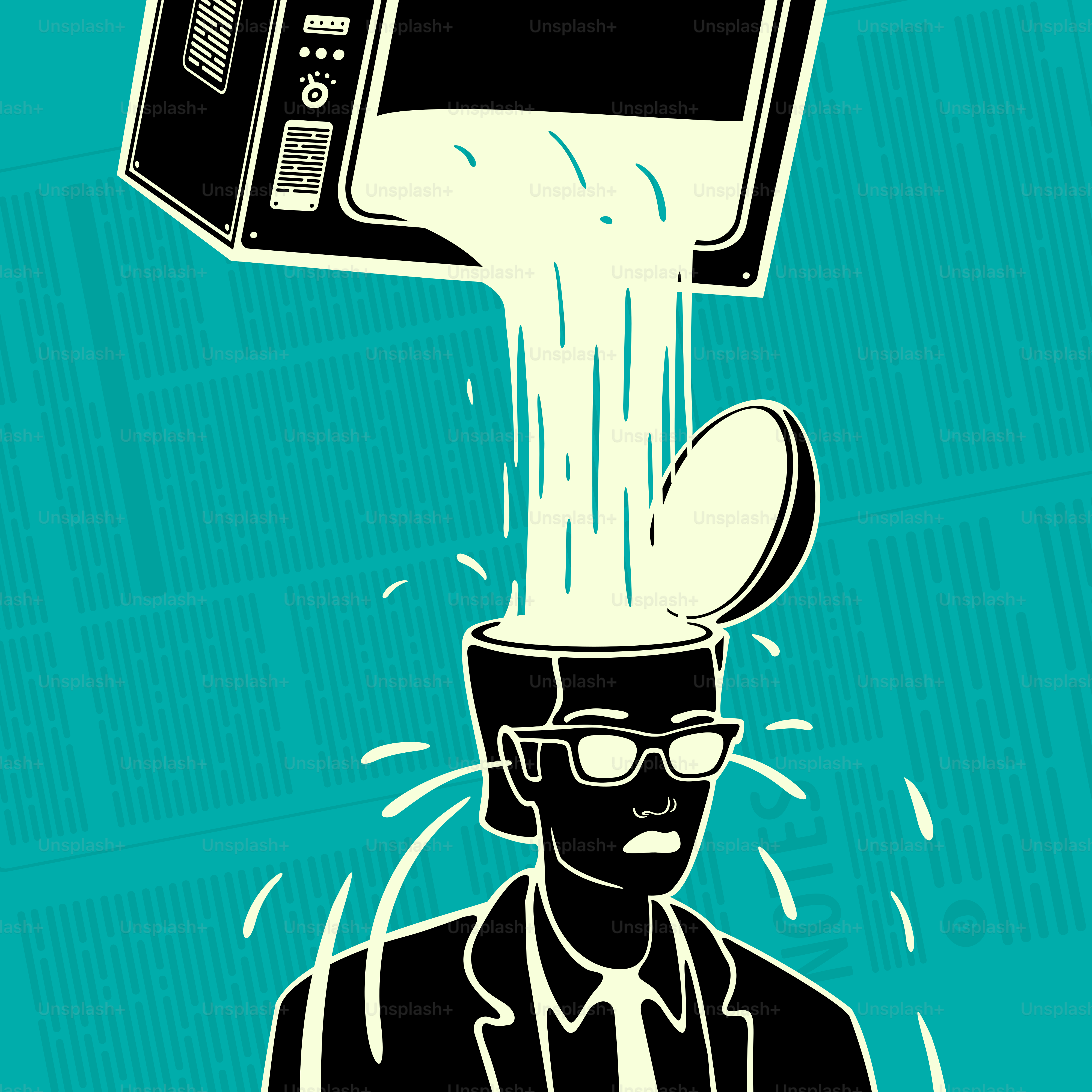 Vector Illustration Concept Propaganda