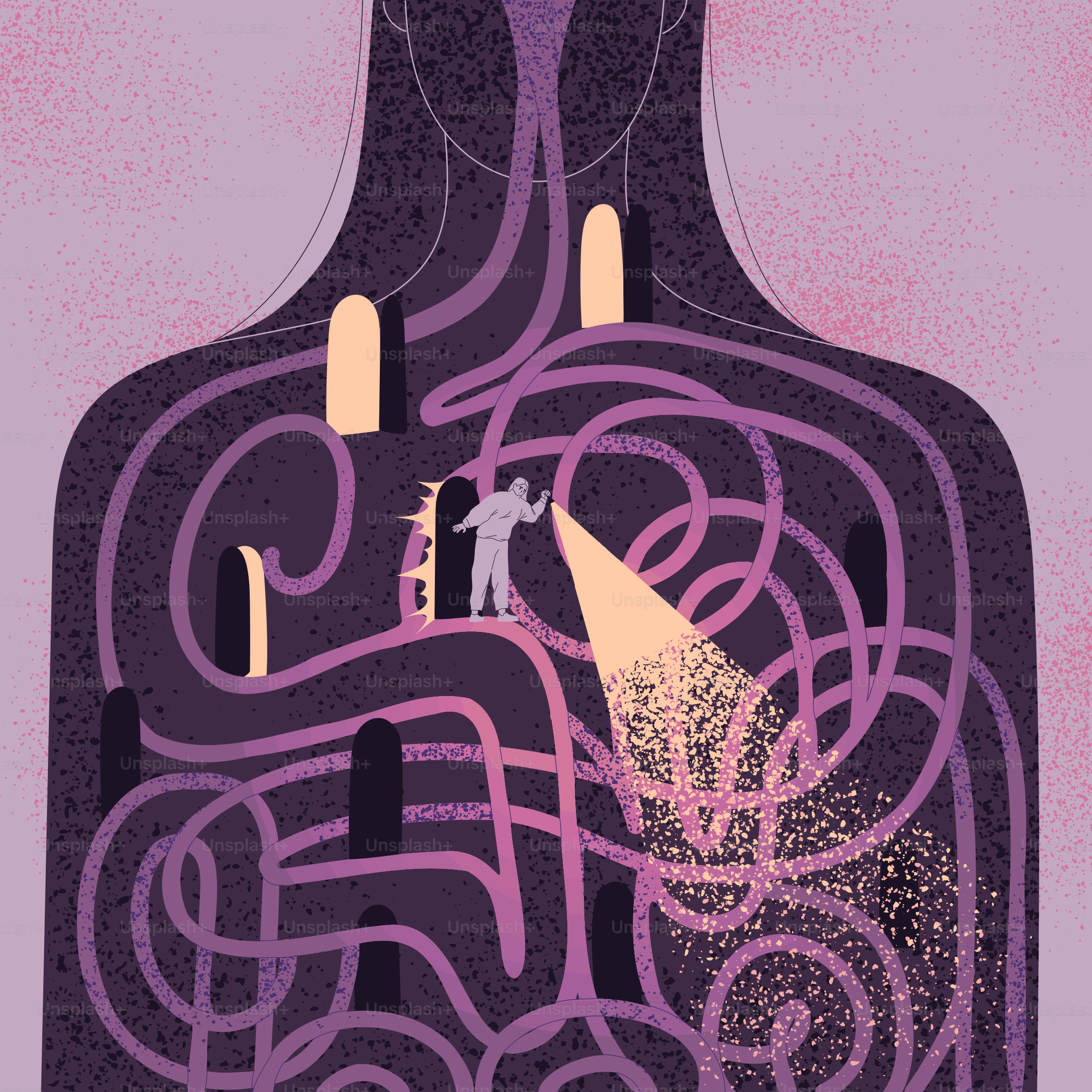 Self-knowledge, exploration of own soul, psyche, illumination of hidden in shadow.