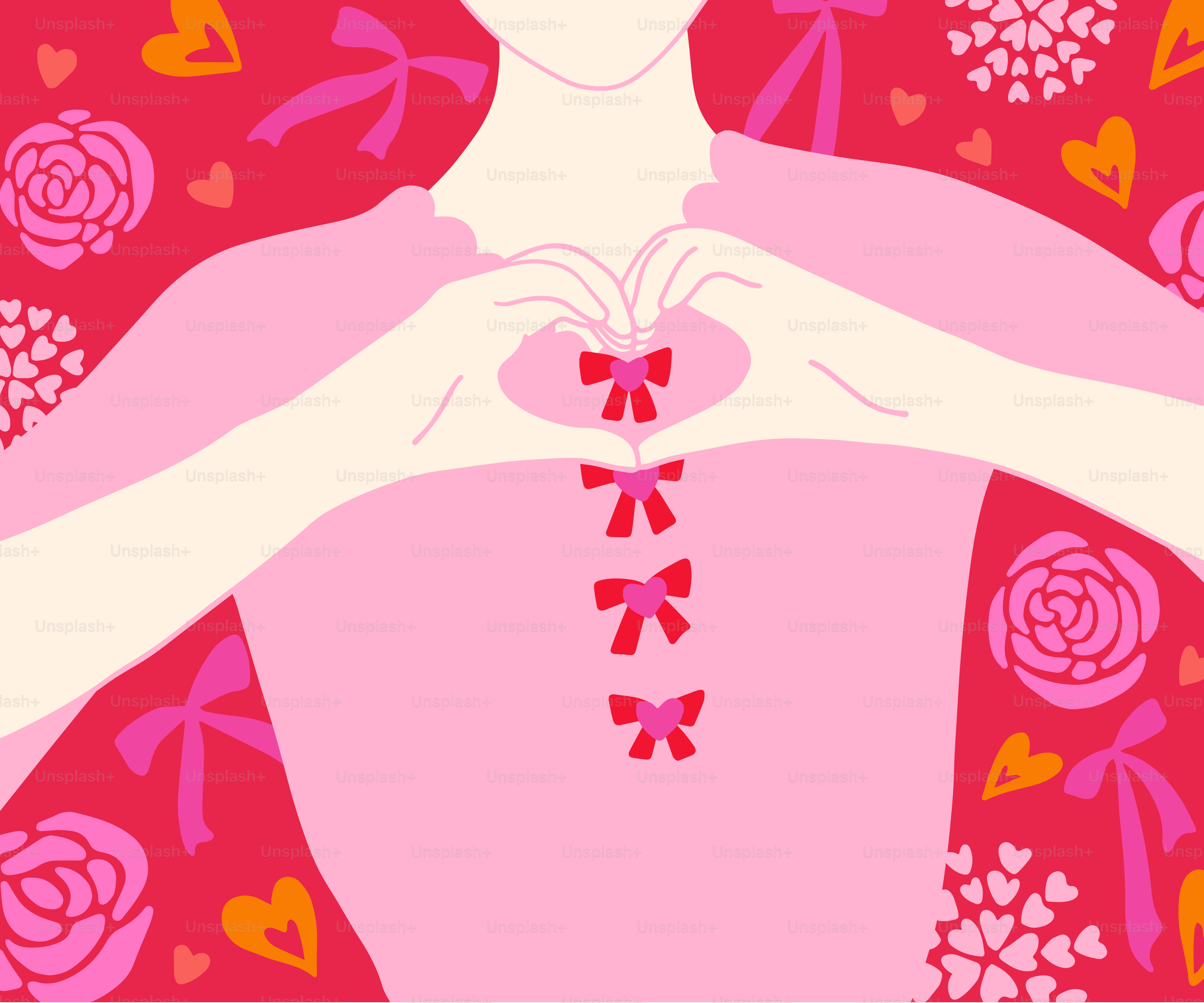 a woman holding a heart shaped object in her hands