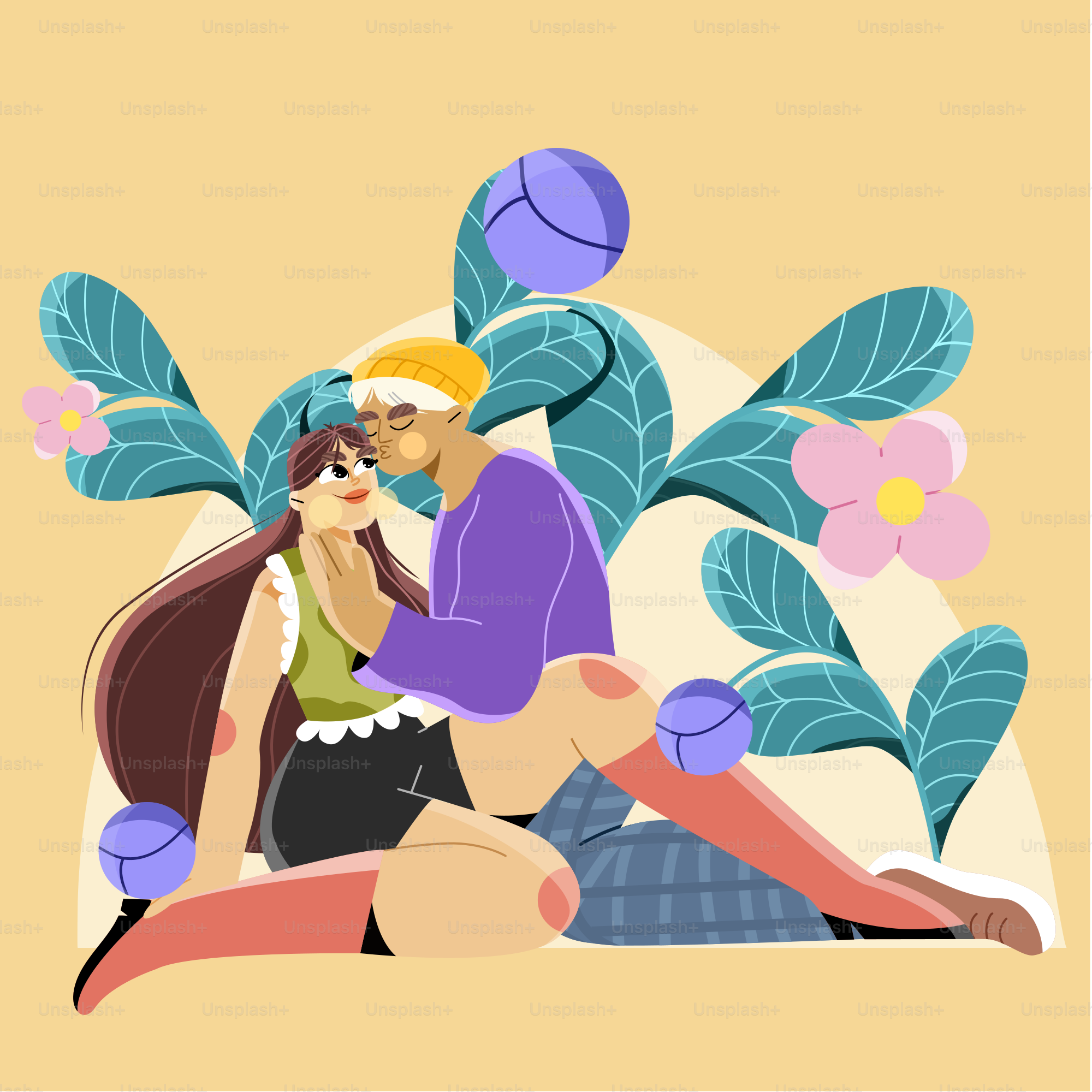 a man and a woman sitting next to each other