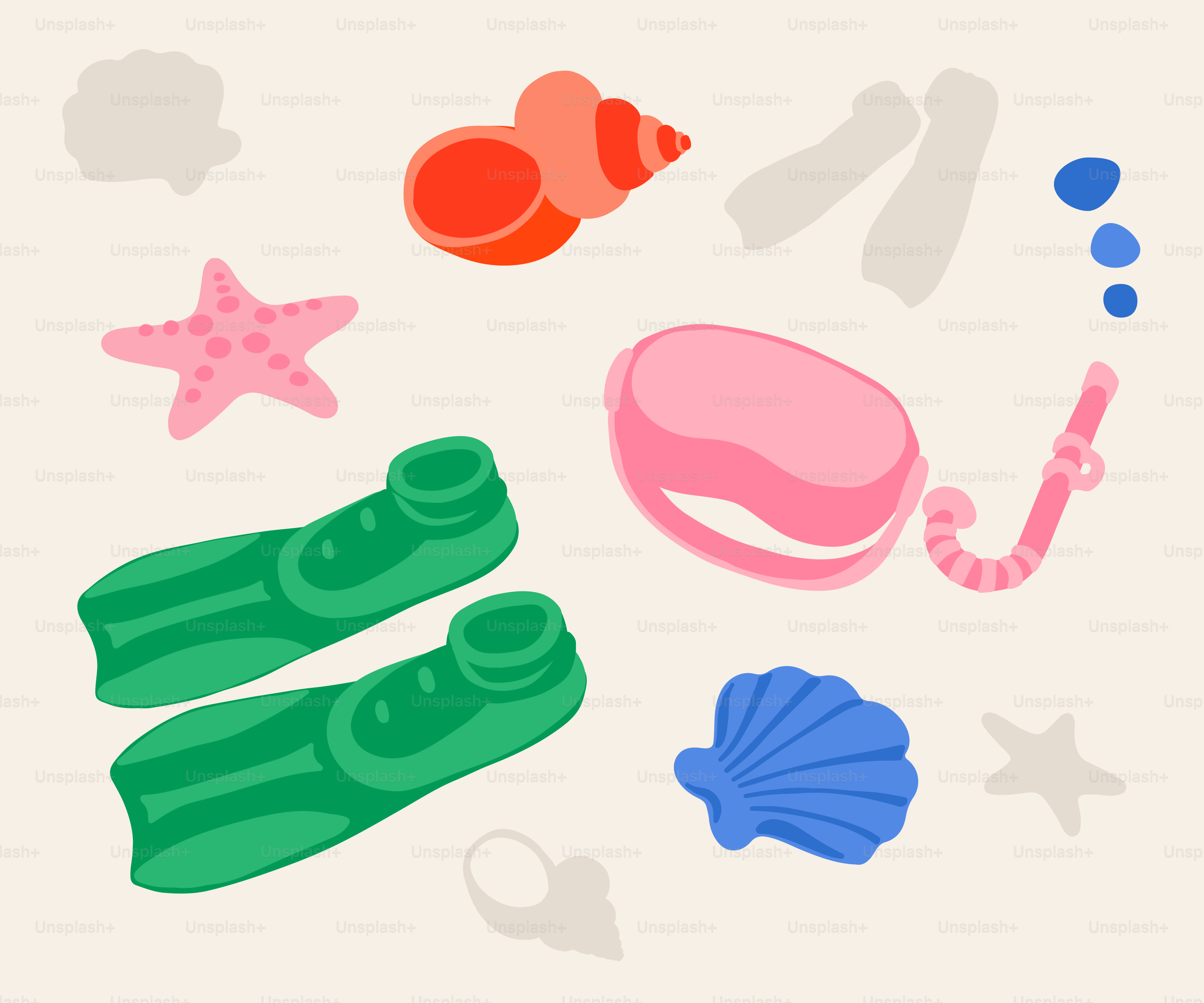 a group of objects that are on a table