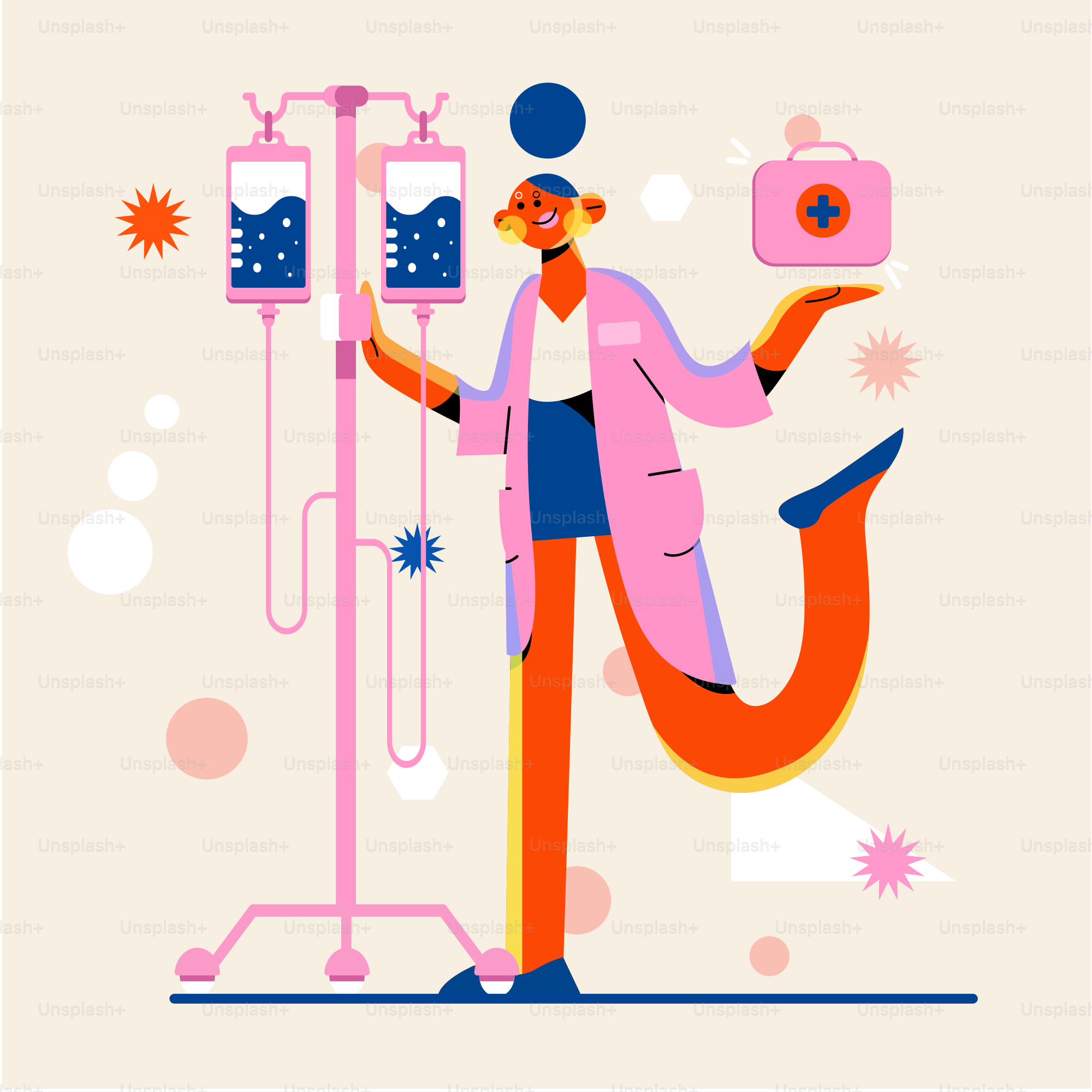 a man standing next to a medical device