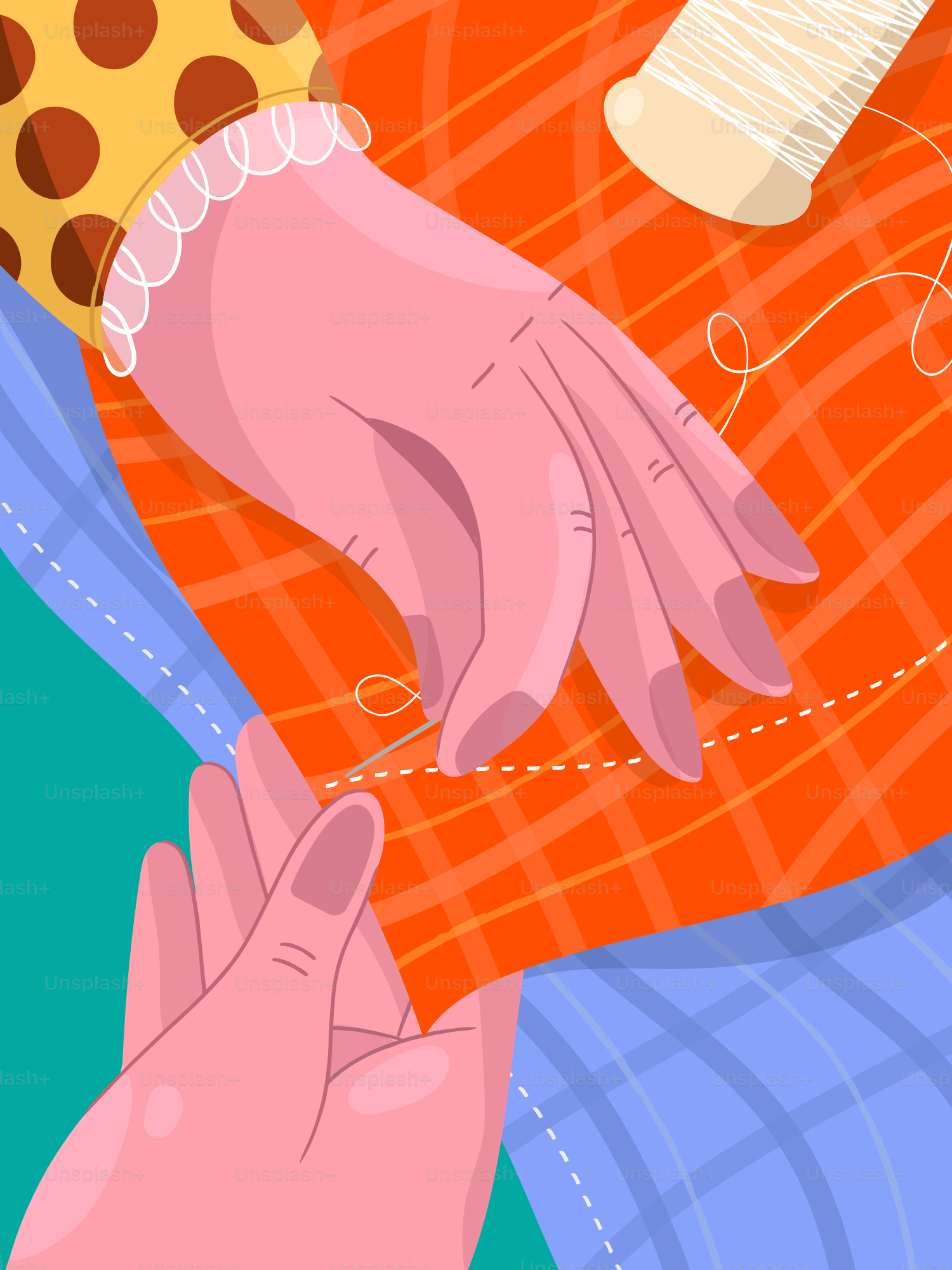 a person's hand on top of a blanket