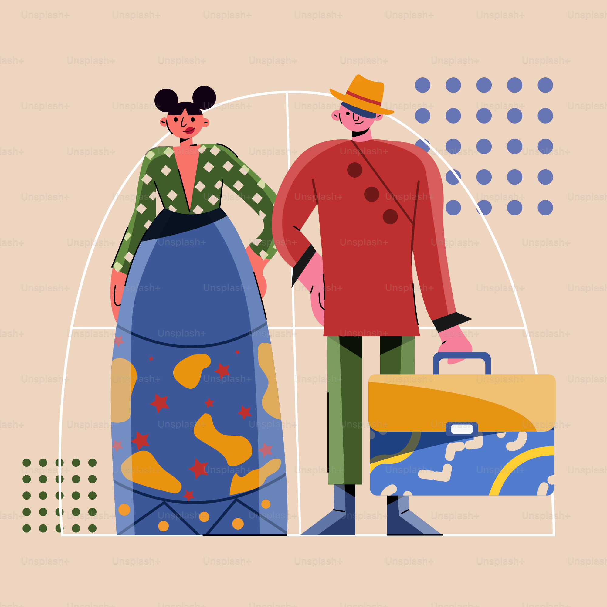 un paio di persone in piedi una accanto all'altra