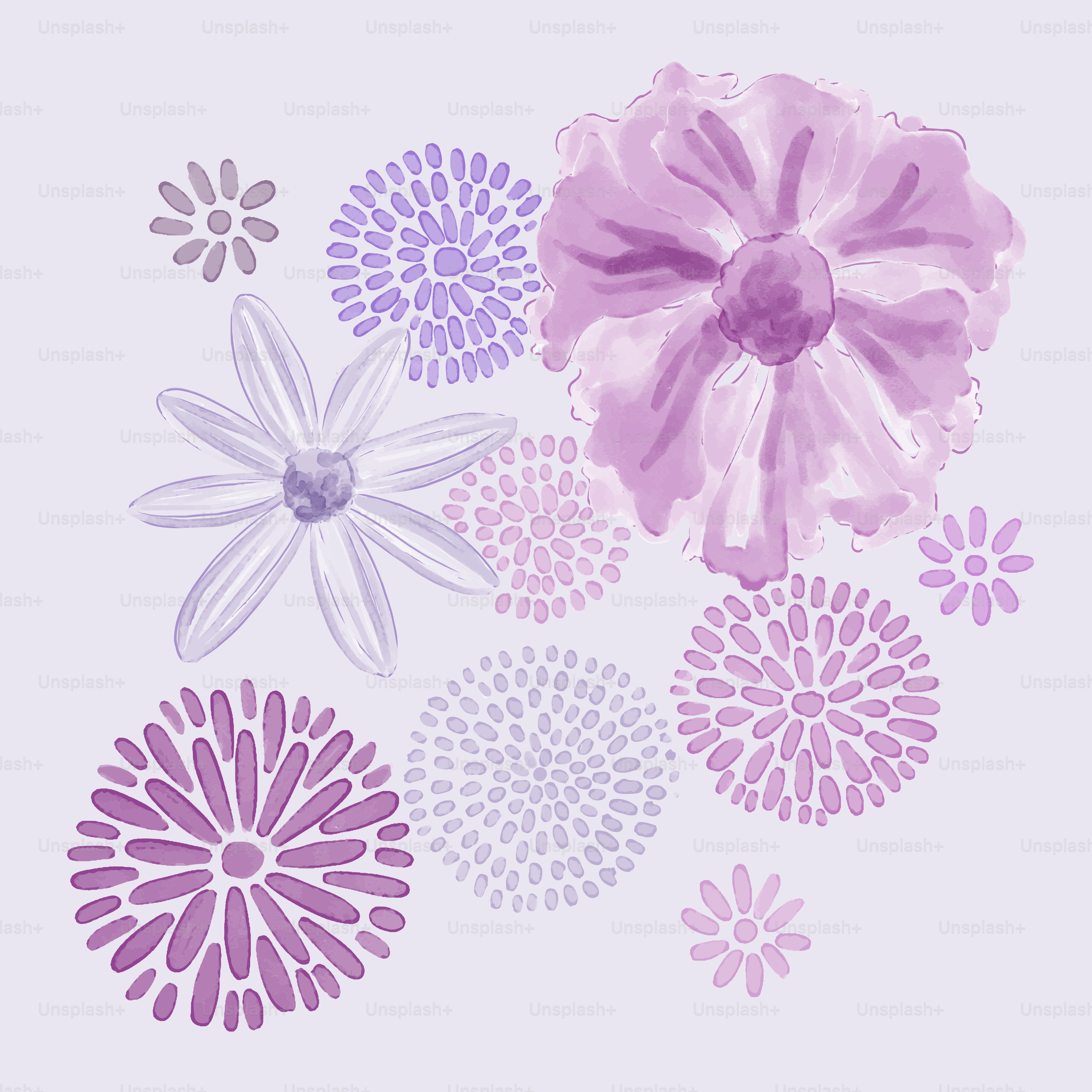 白い背景に花束の写真