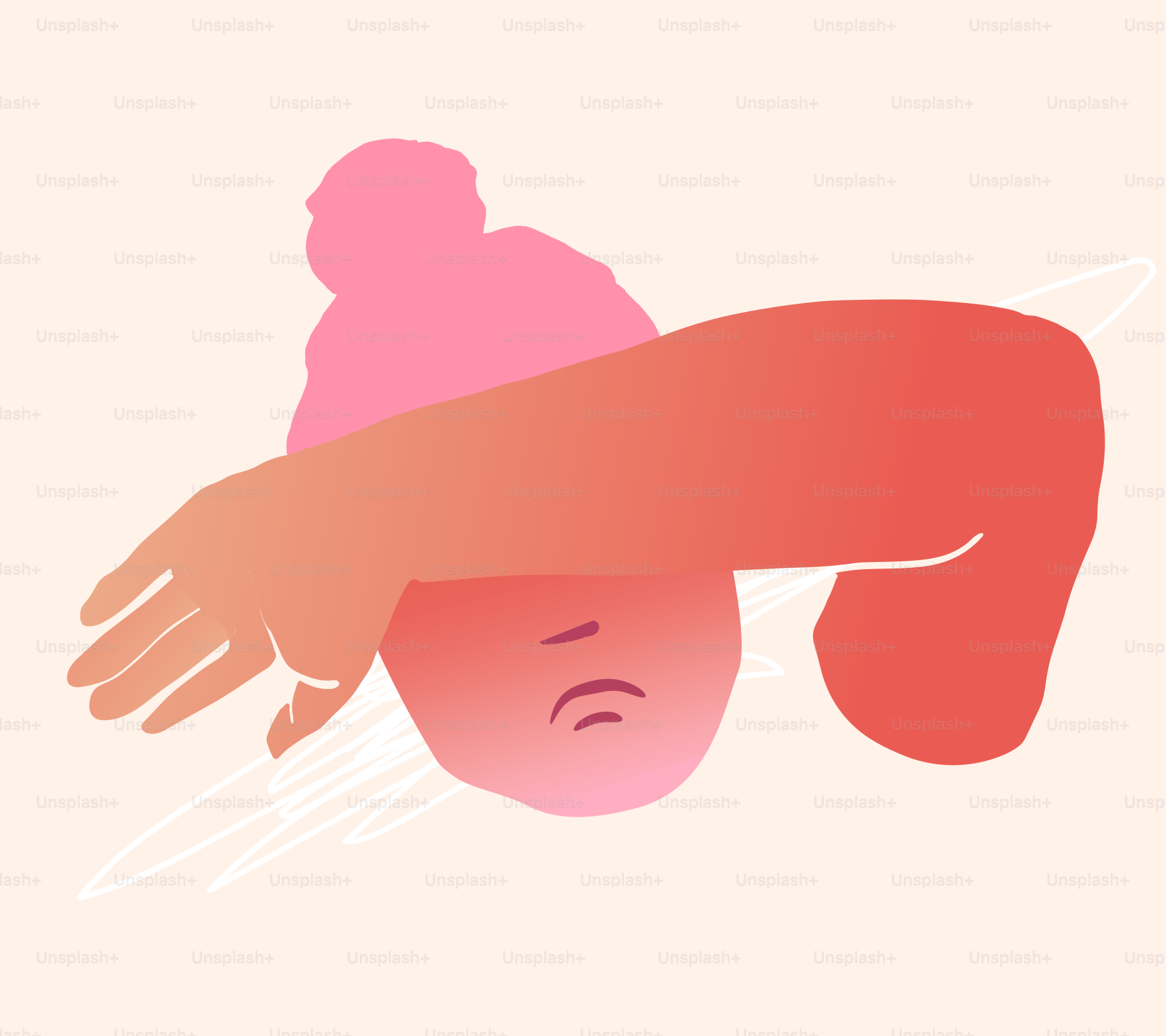 a woman's head with a hat on her head