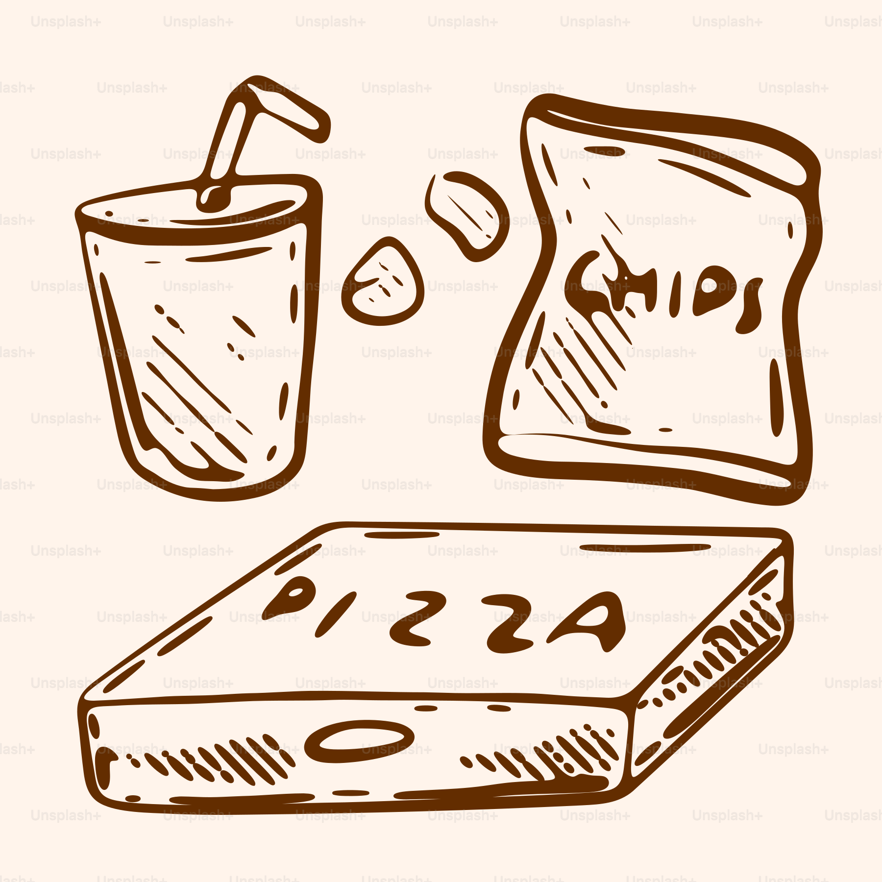 a piece of bread and a glass of milk