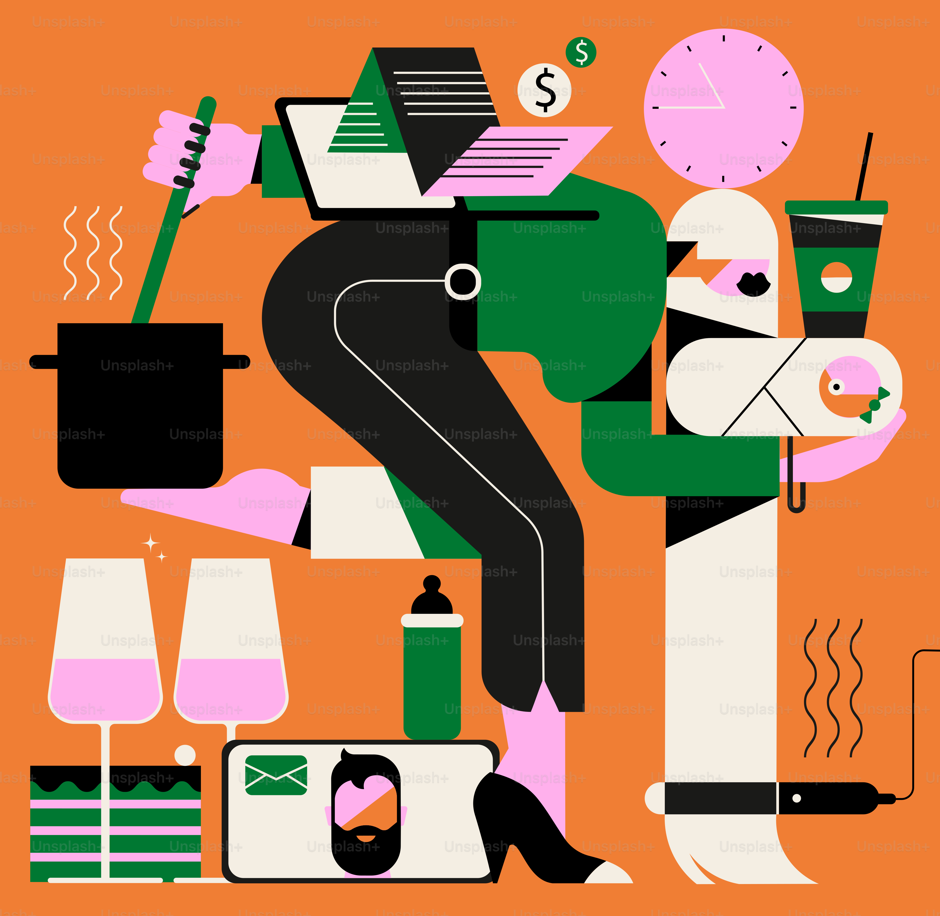 a man sitting at a table with a cup of coffee