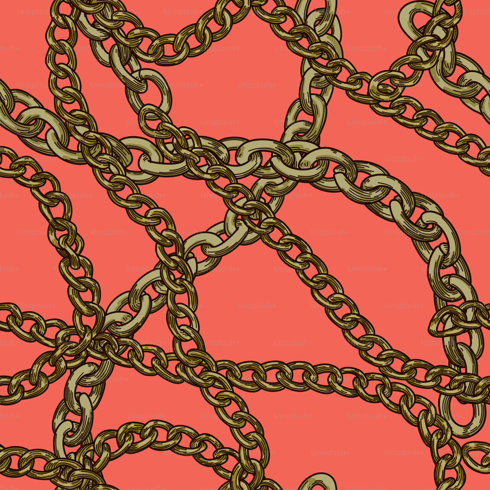 A snazzy seamless baroque gold chain pattern for all your late 80s vintage needs. Put it on your silk scarves and shirts!
