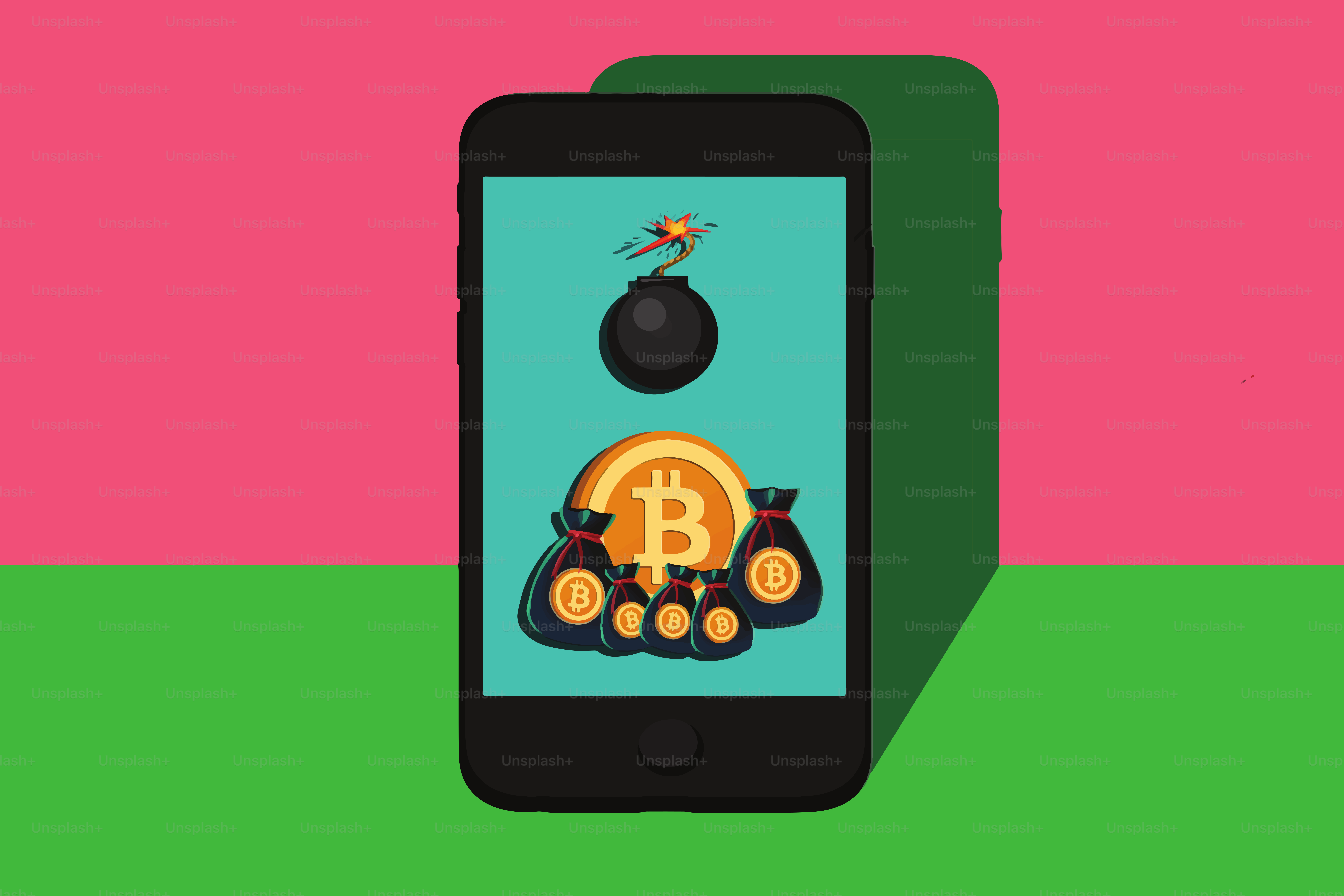 Checking the price of cryptocurrency on the smartphone vector – Finance  Image on Unsplash