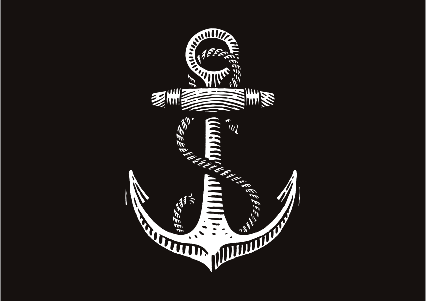 White shapes working well on all dark backgrounds