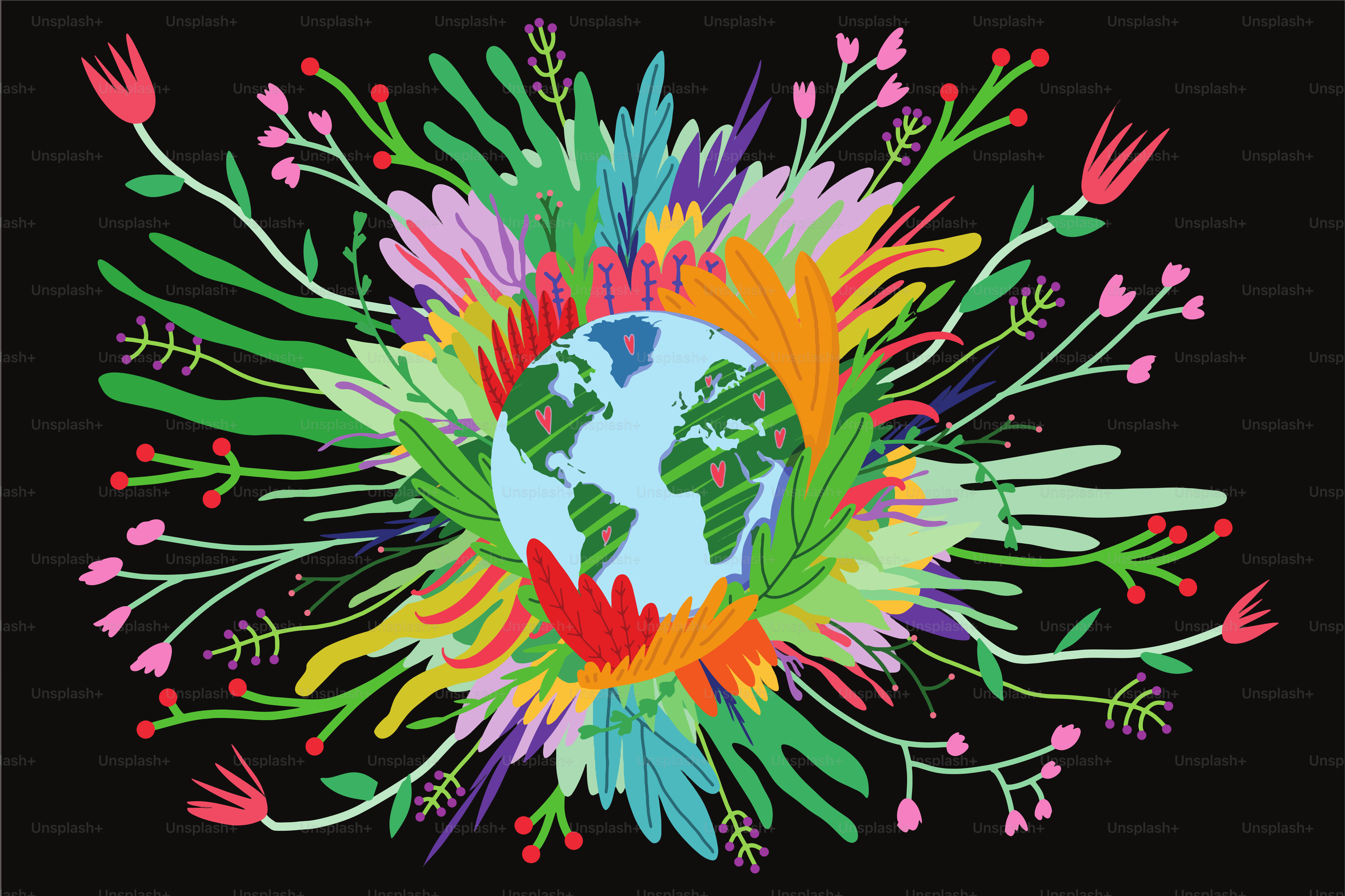 Concetto della Giornata della Terra 2024