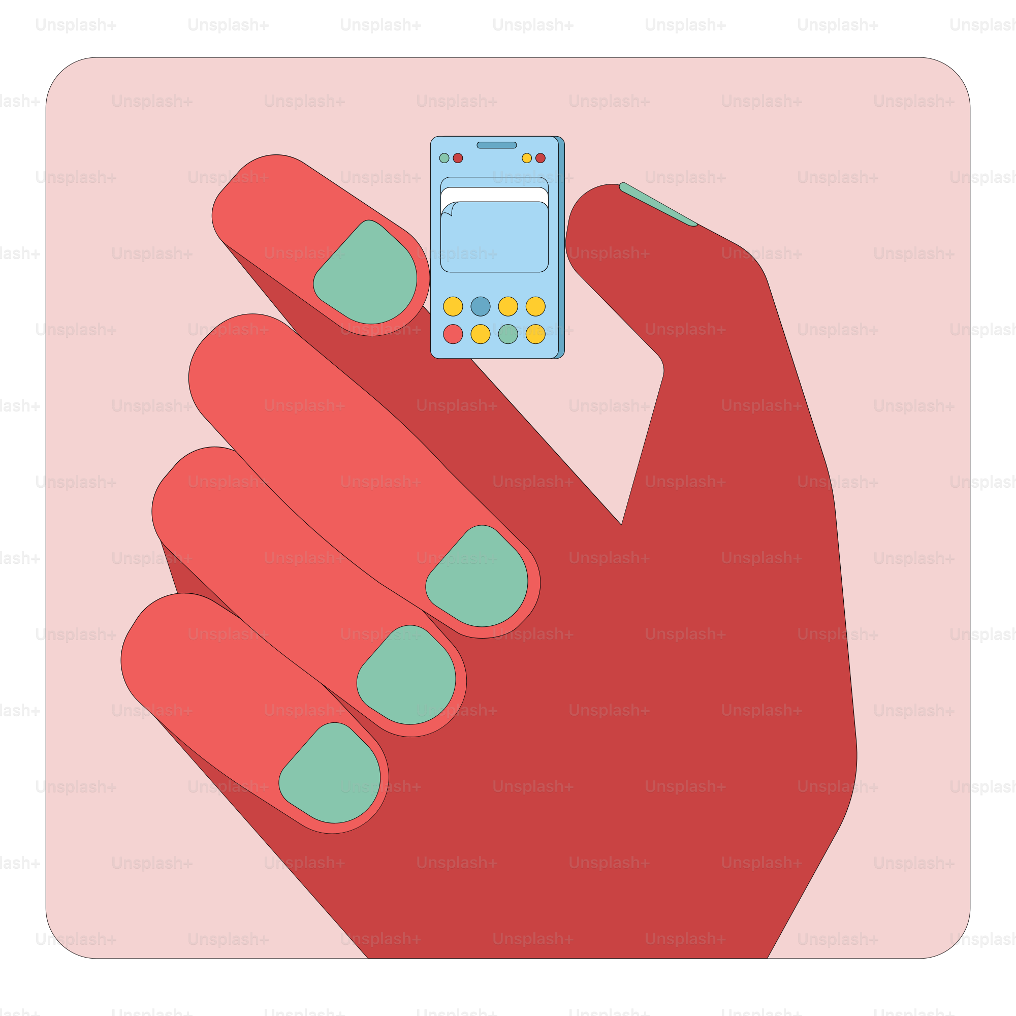 A person's hand holding a cell phone