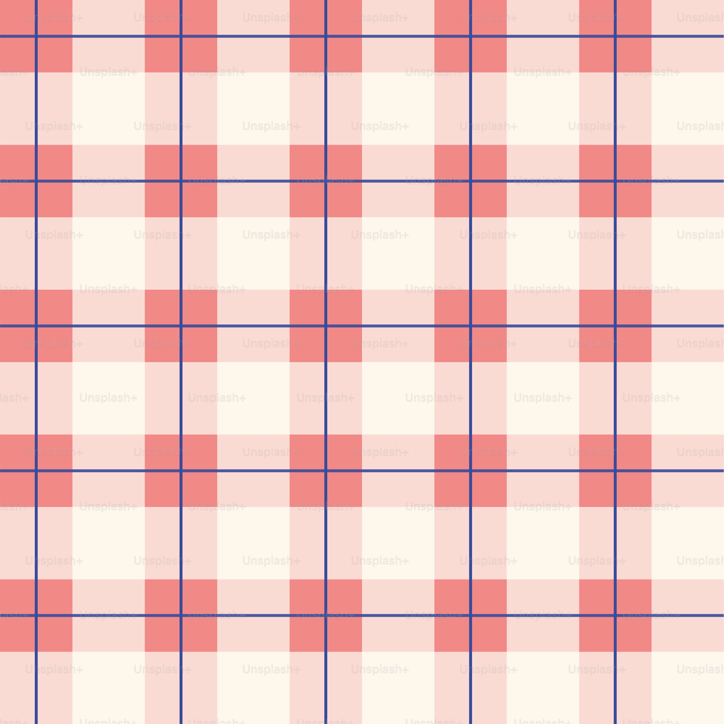 Motivo a quadri crema, rosa e blu