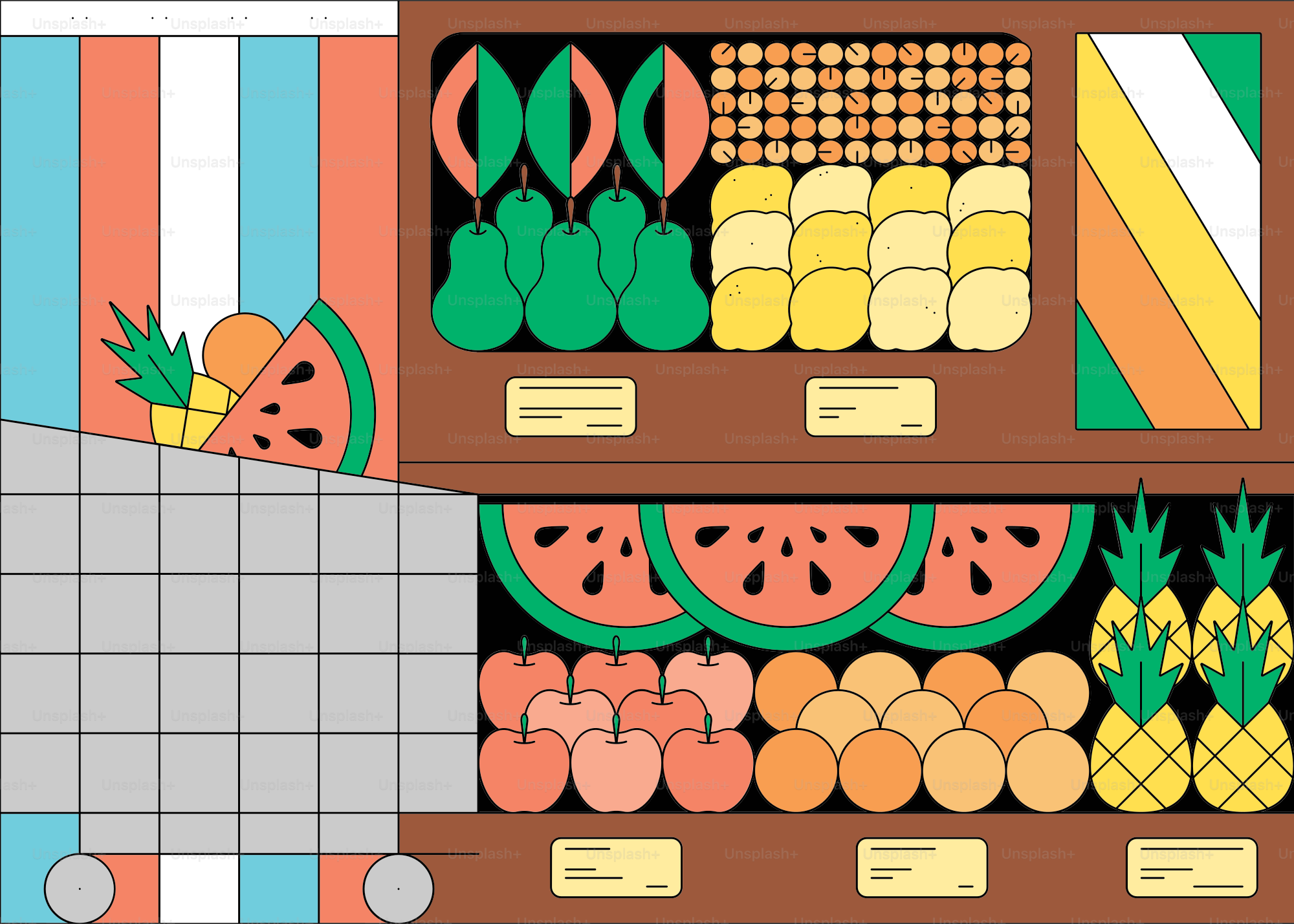 A display case filled with lots of fruits and vegetables