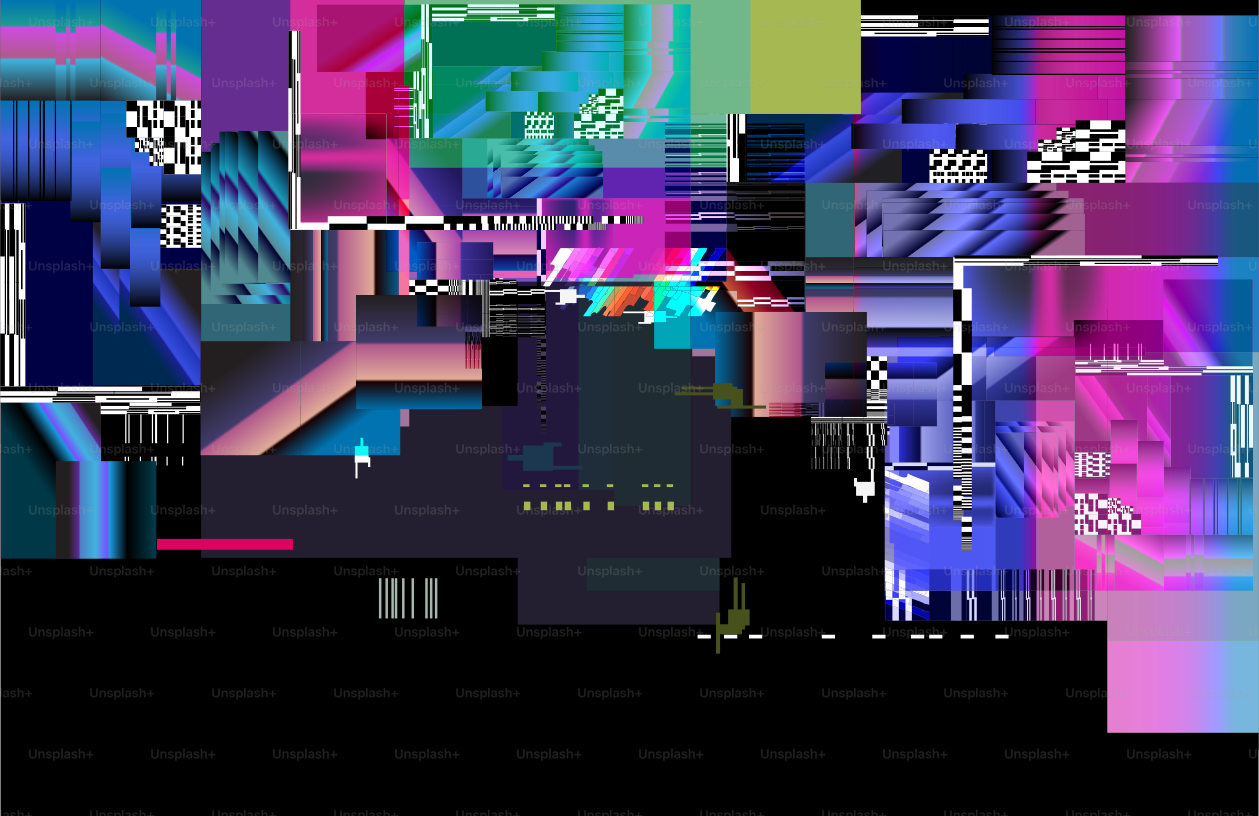 A screen glitch noise background. Display lag texture vector illustration.