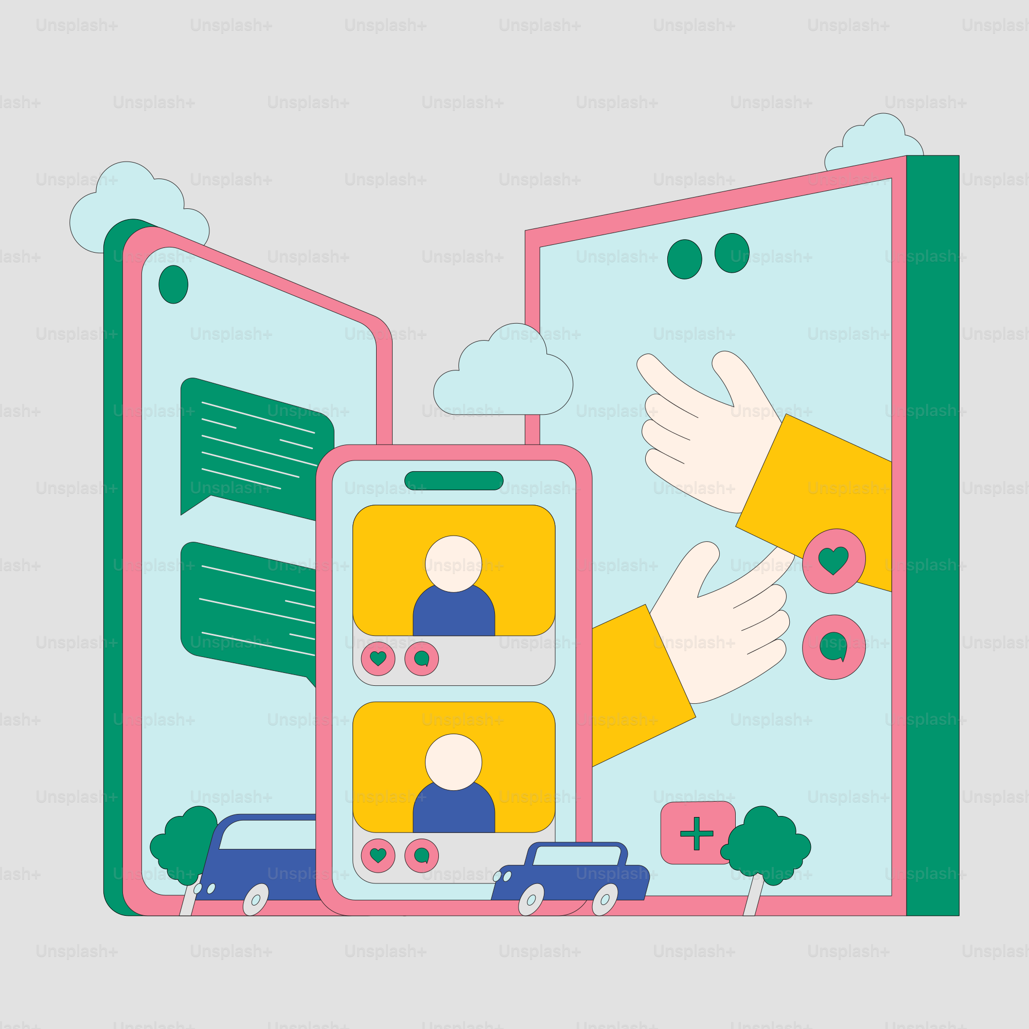 una persona sta toccando uno specchio con le mani