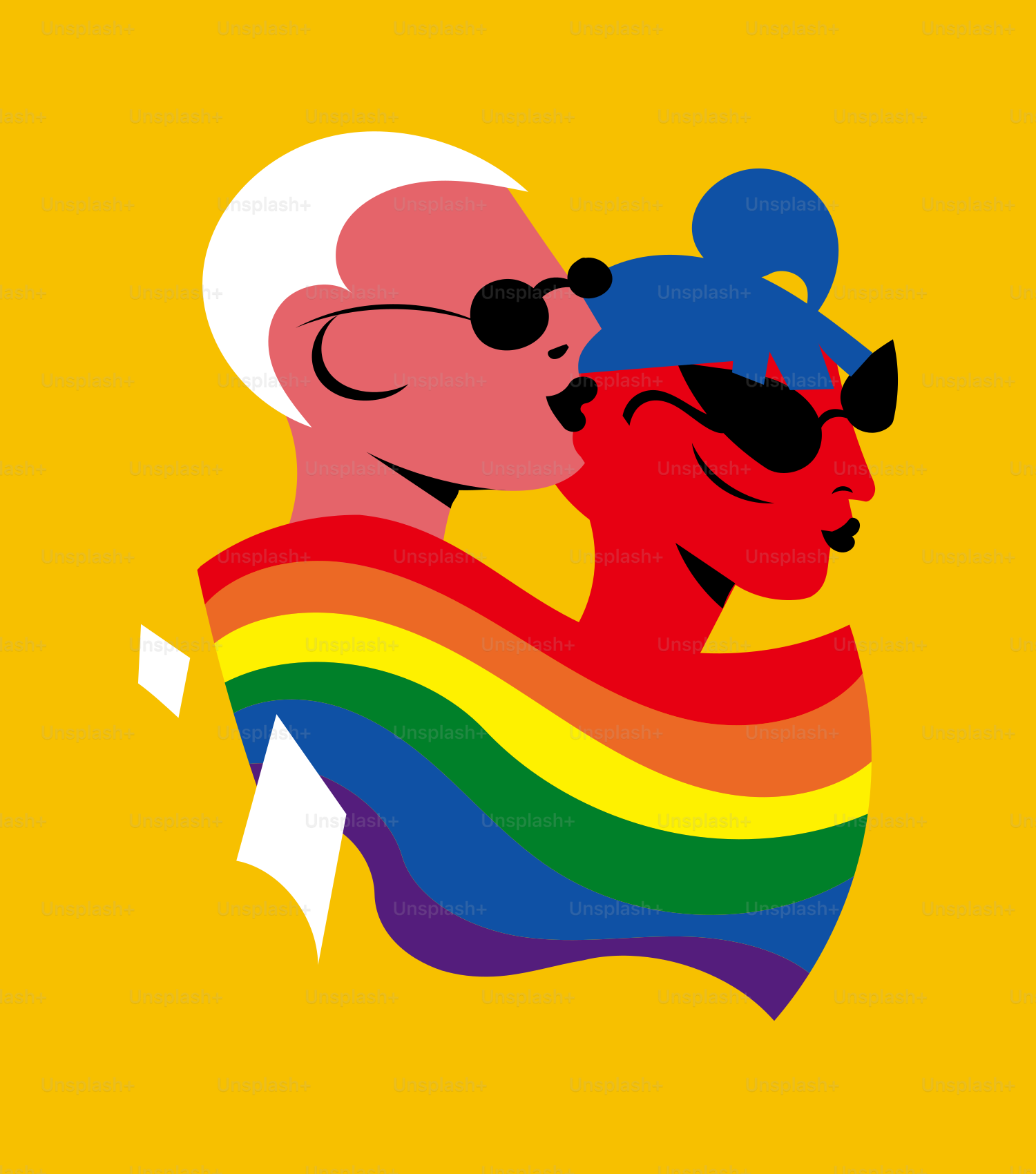 a couple of people that are kissing each other