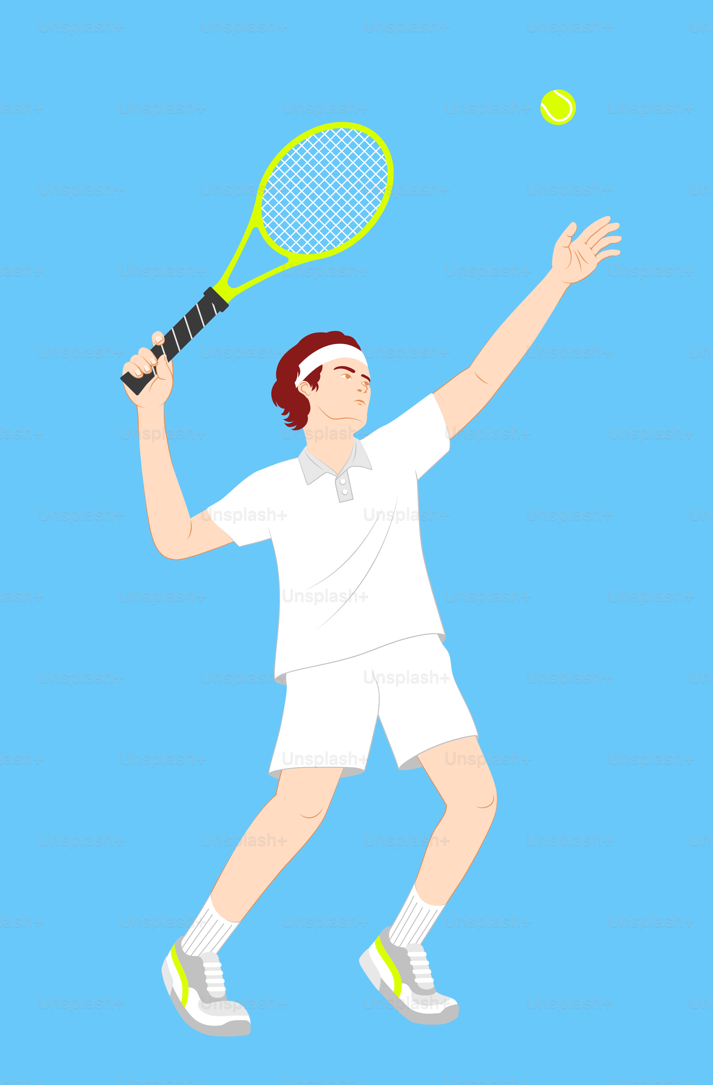 un hombre con camisa blanca y pantalones cortos jugando al tenis