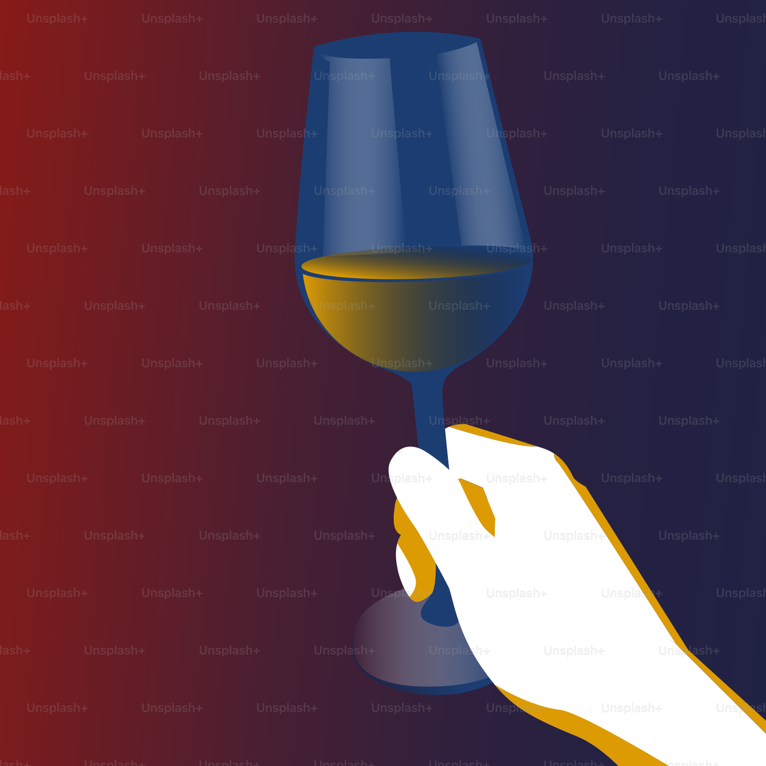 a person holding a wine glass in their hand