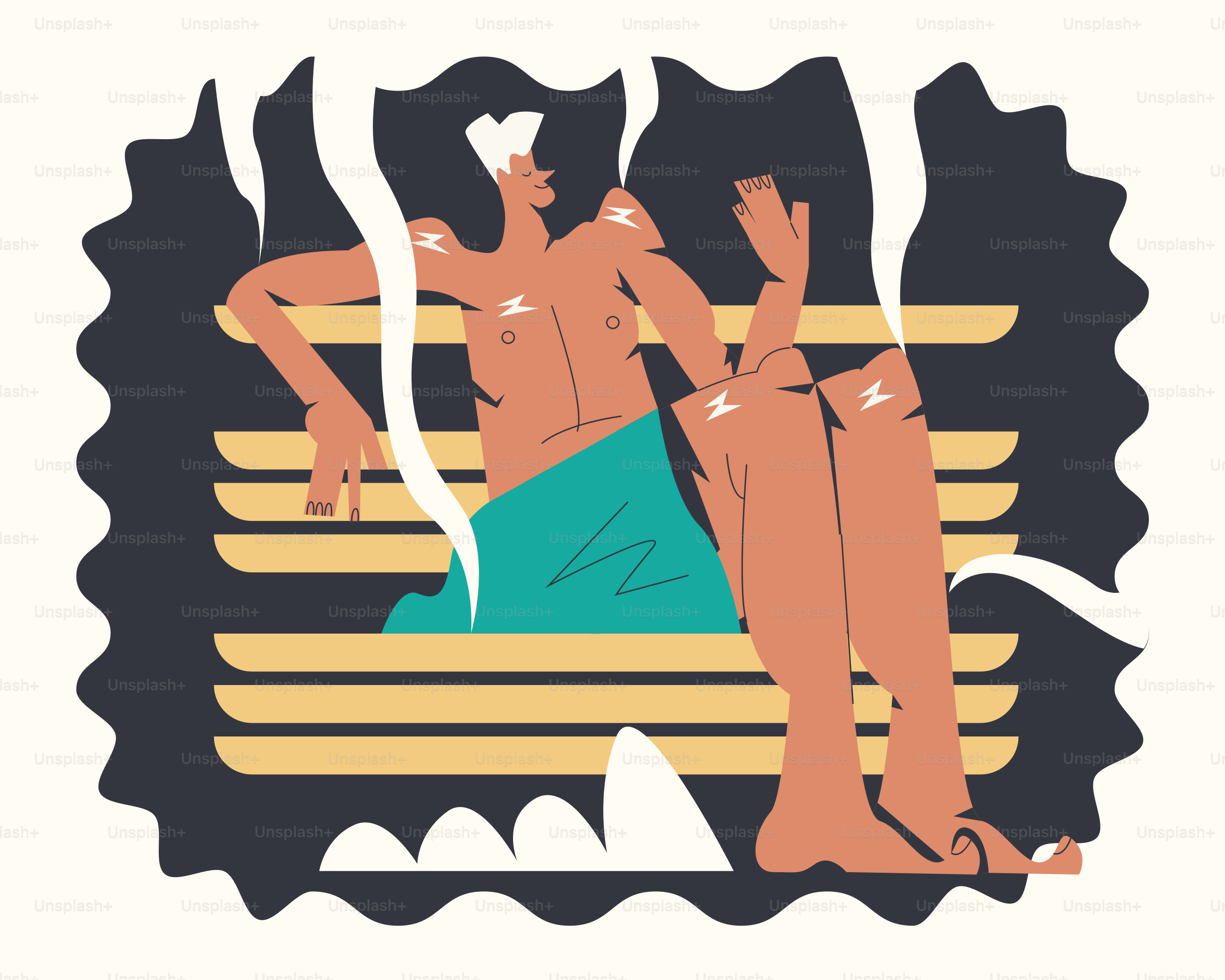 A picture of two people sitting on a bench