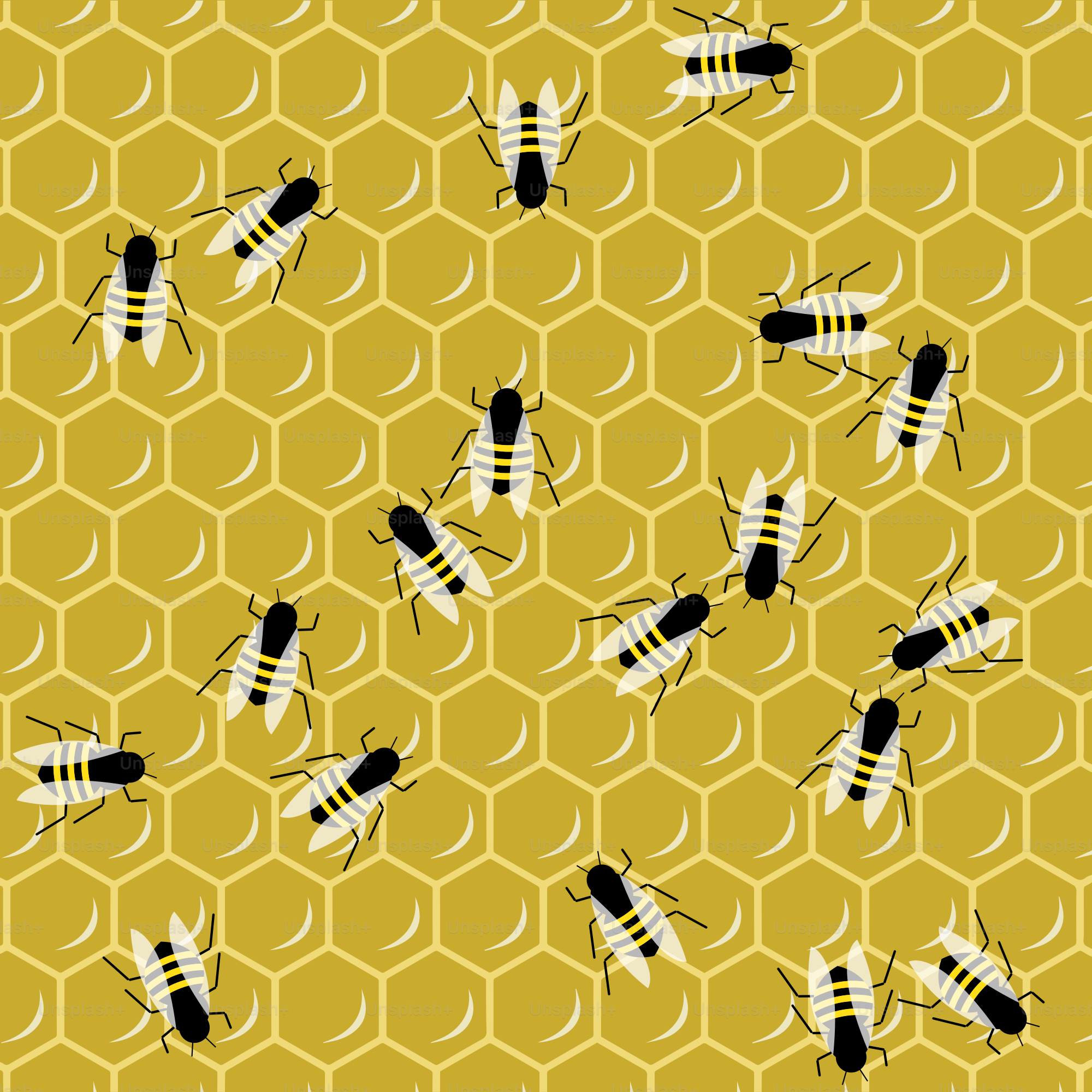 A bunch of flies flying around a honeycomb