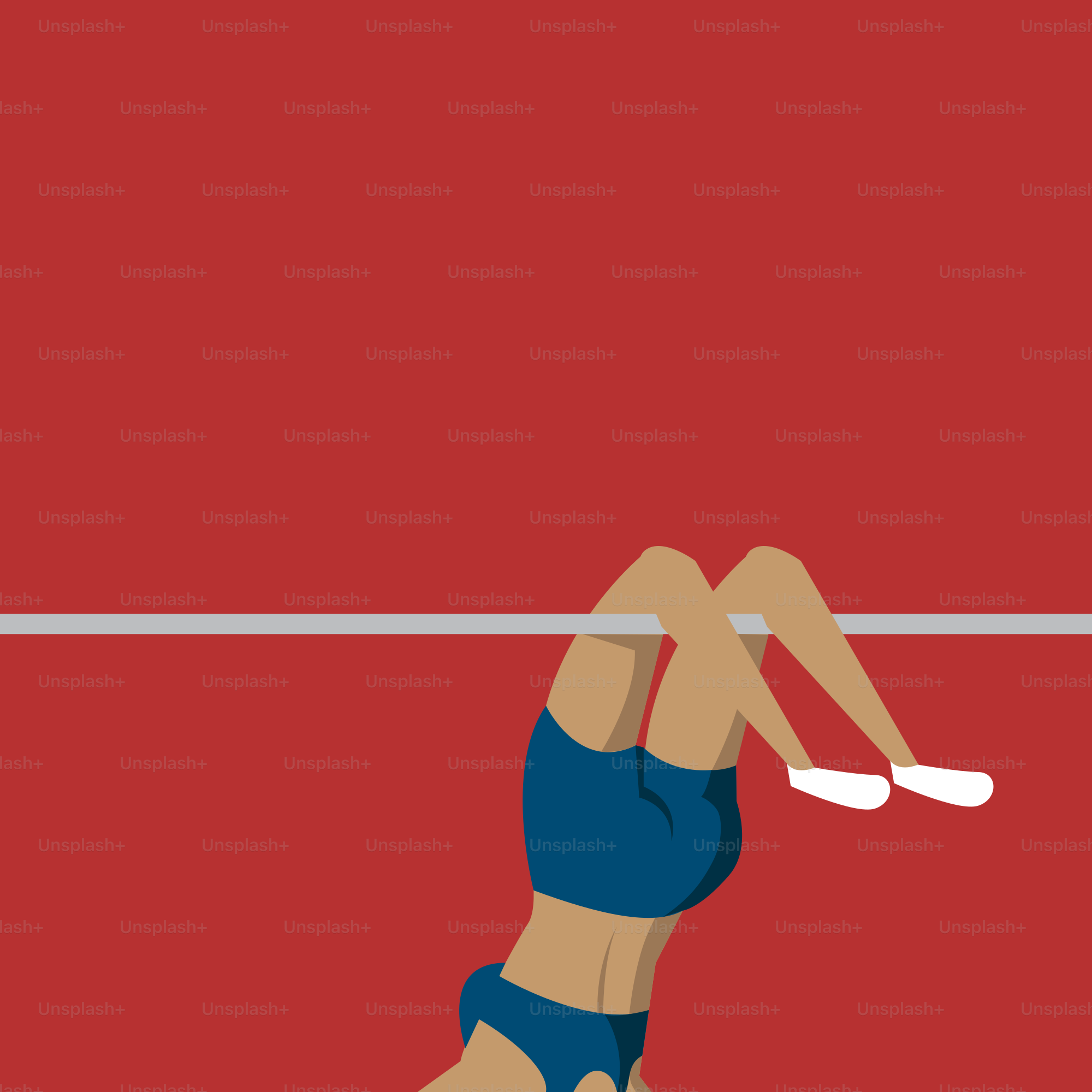 A woman in a blue bikini holding a tennis racquet