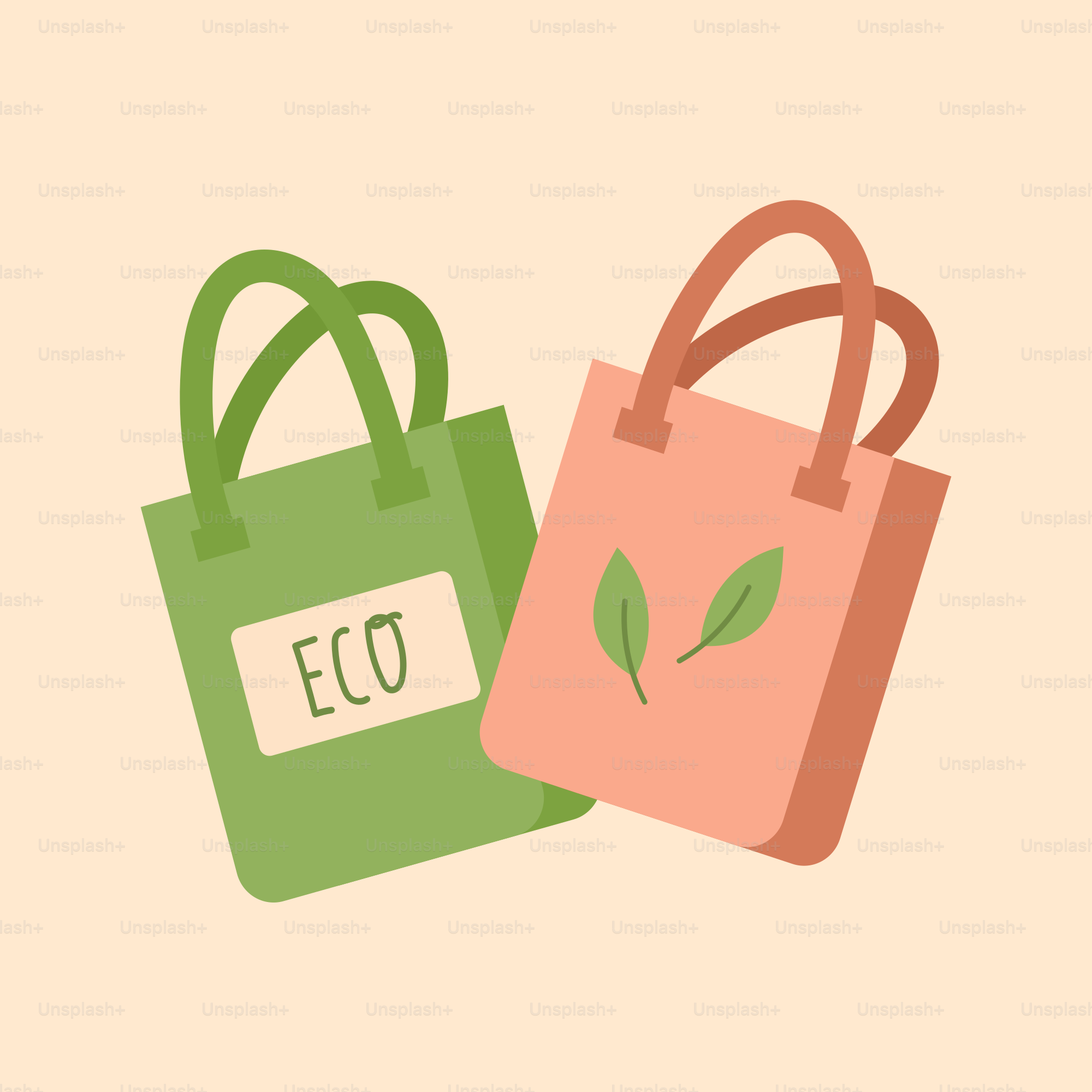 A couple of bags sitting next to each other