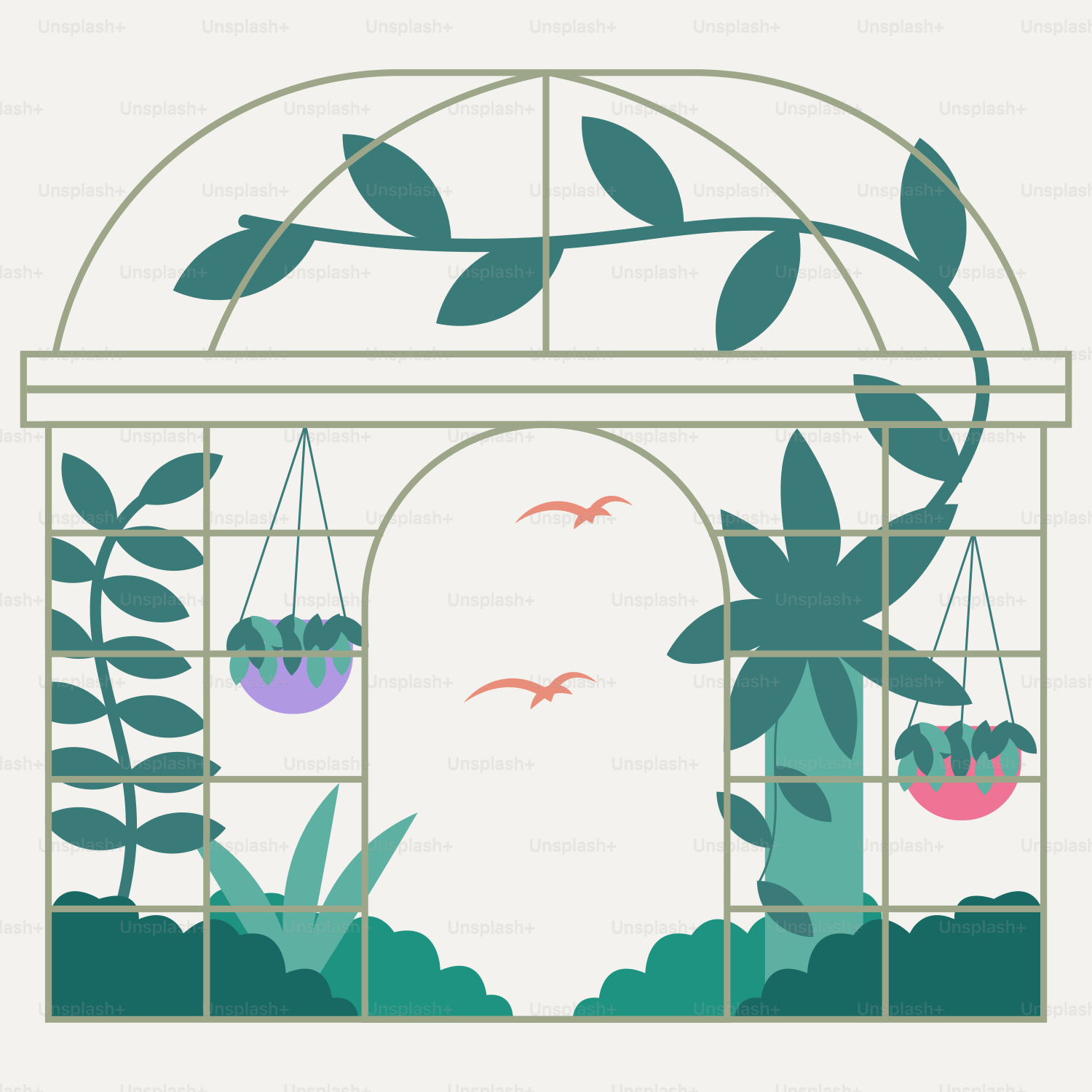 A picture of a window with a bird in it