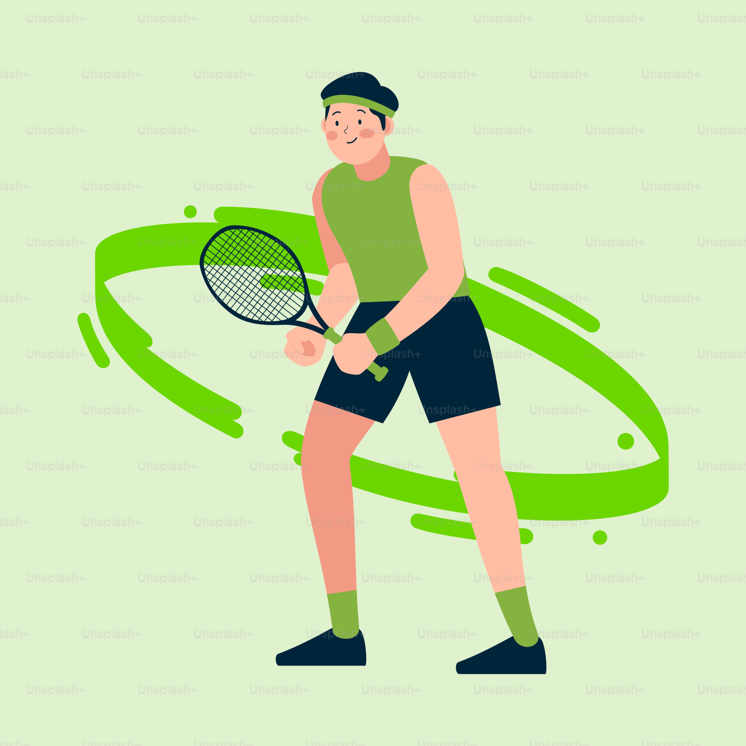 A man holding a tennis racquet on top of a tennis court