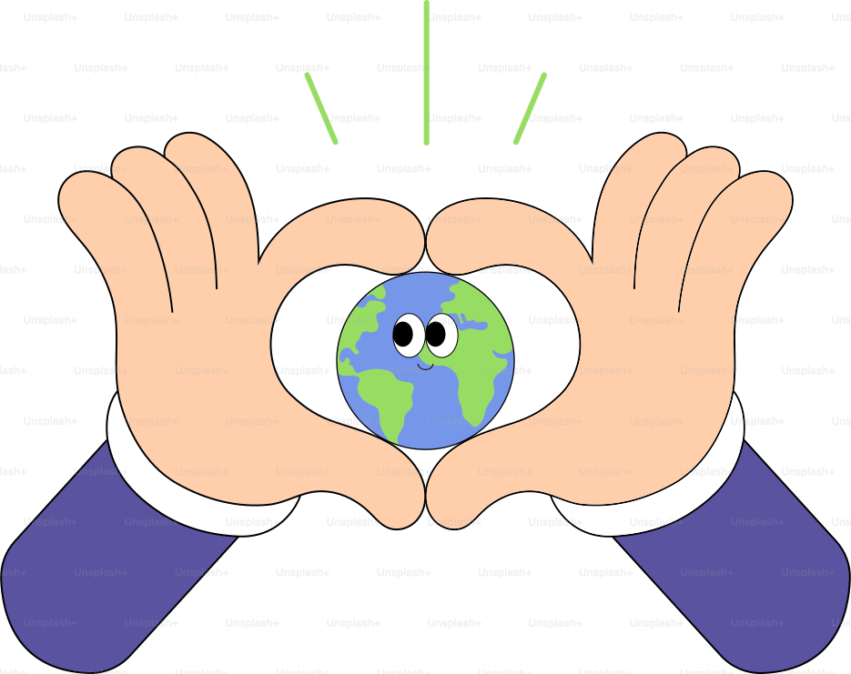 A person holding a small earth in their hands