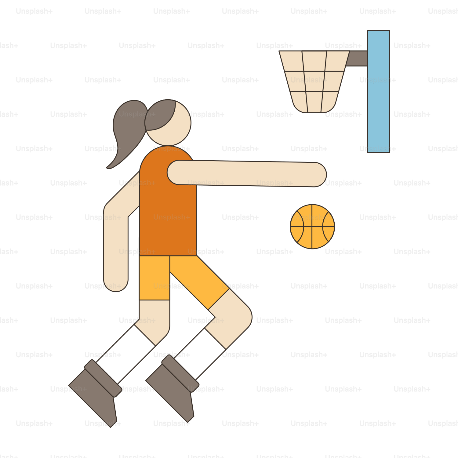 Un giocatore di basket sta per passare la palla