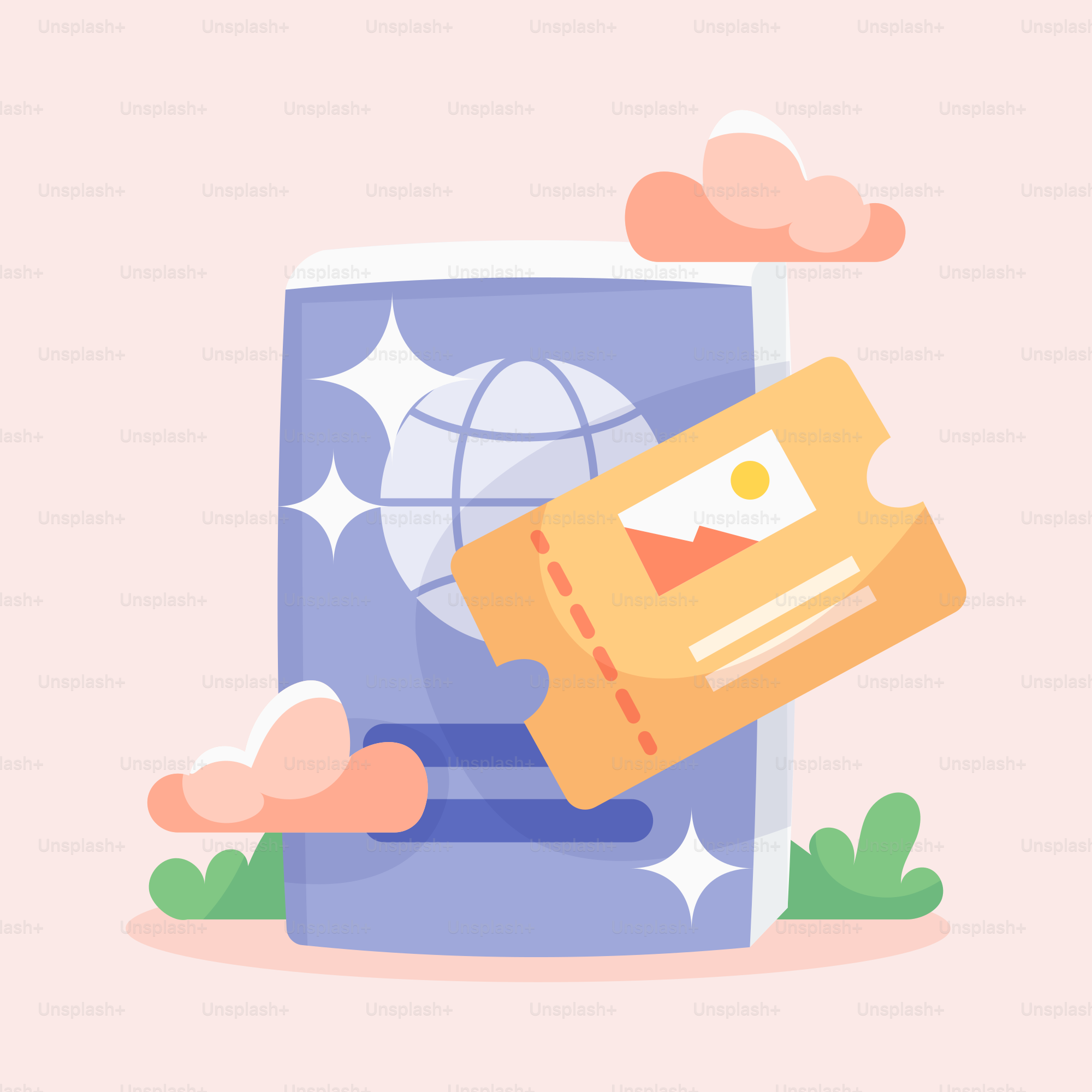 A hand holding a piece of paper with a globe in the background